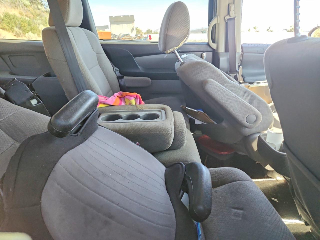 2015 Honda Odyssey Ex Gray vin: 5FNRL5H42FB073271