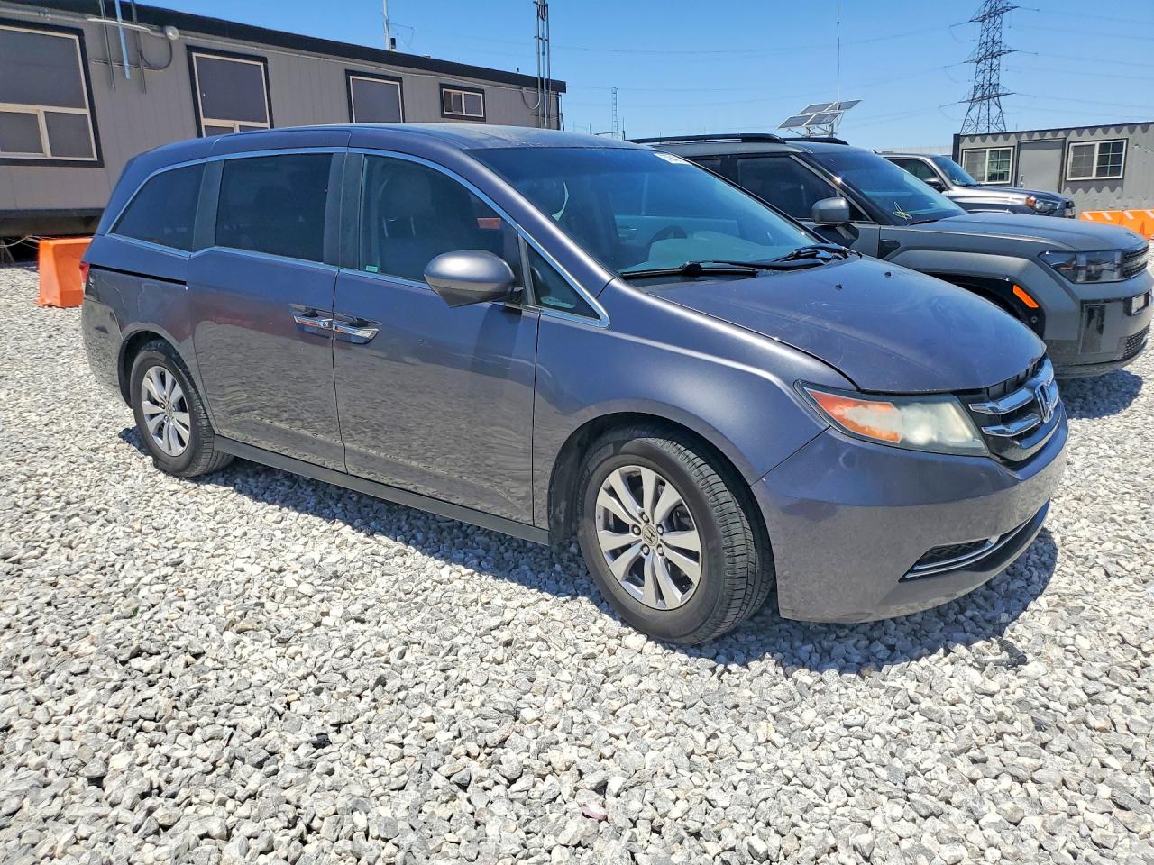 2015 Honda Odyssey Ex Charcoal vin: 5FNRL5H42FB096596