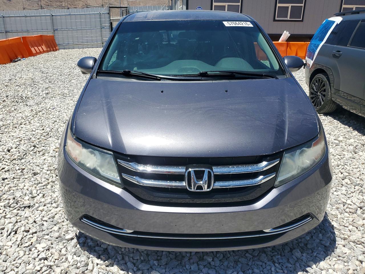 2015 Honda Odyssey Ex Charcoal vin: 5FNRL5H42FB096596