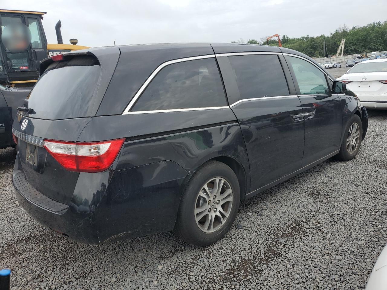 2011 Honda Odyssey Ex Black vin: 5FNRL5H43BB006527