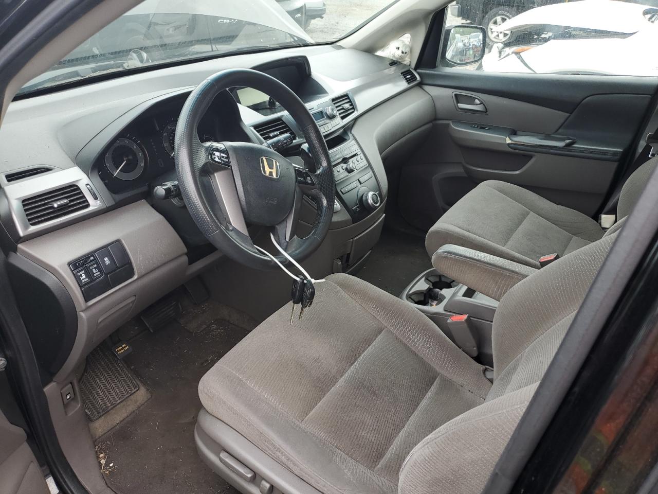 2011 Honda Odyssey Ex Black vin: 5FNRL5H43BB006527