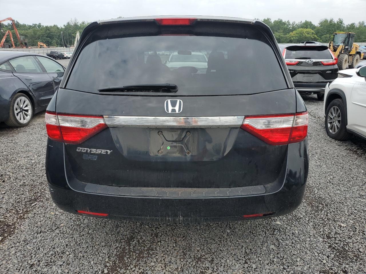 2011 Honda Odyssey Ex Black vin: 5FNRL5H43BB006527