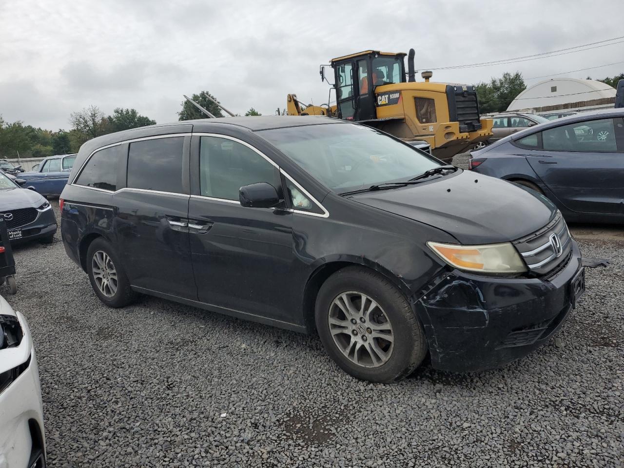 2011 Honda Odyssey Ex Black vin: 5FNRL5H43BB006527