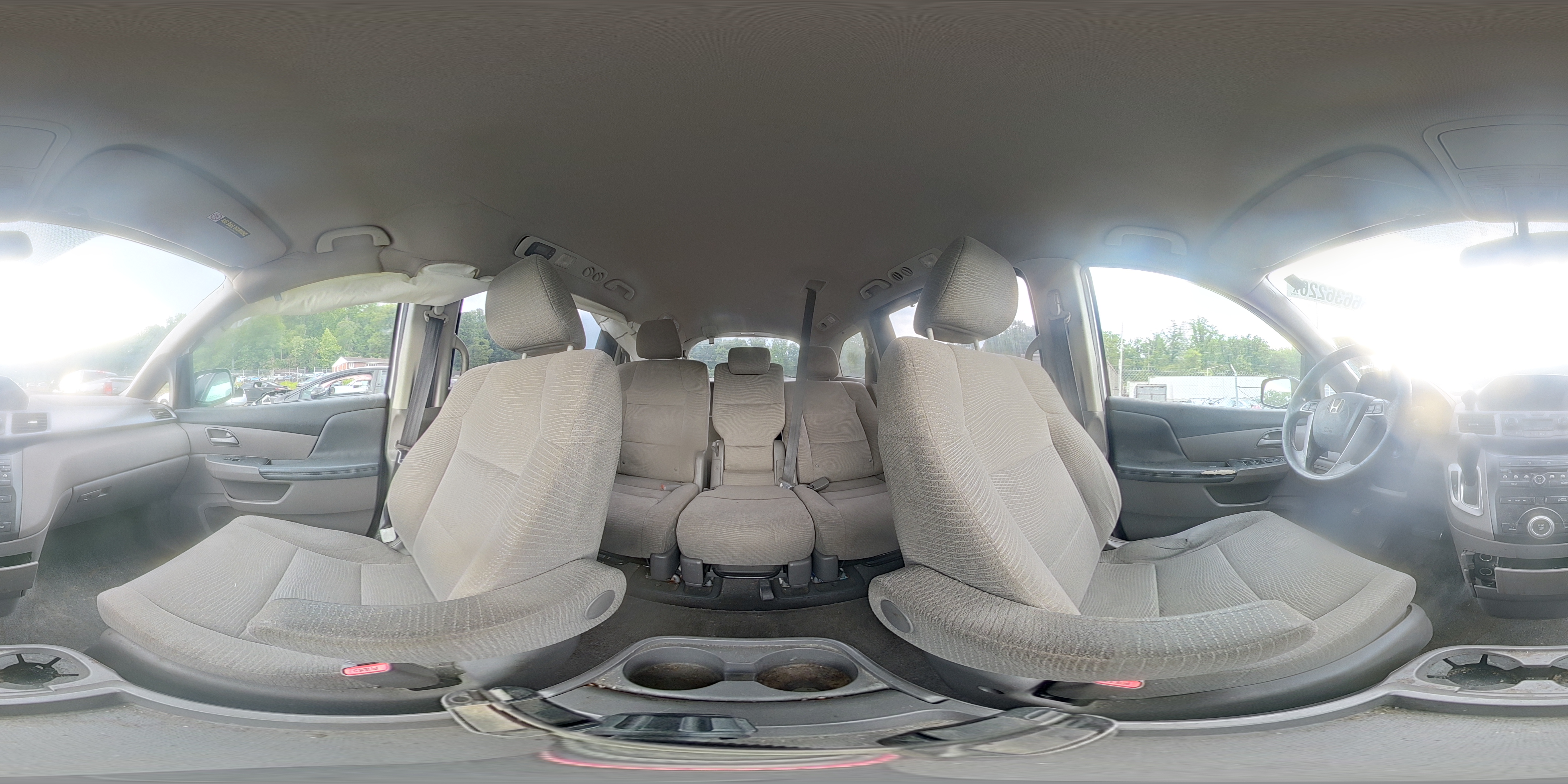 2011 Honda Odyssey Ex Silver vin: 5FNRL5H43BB019956