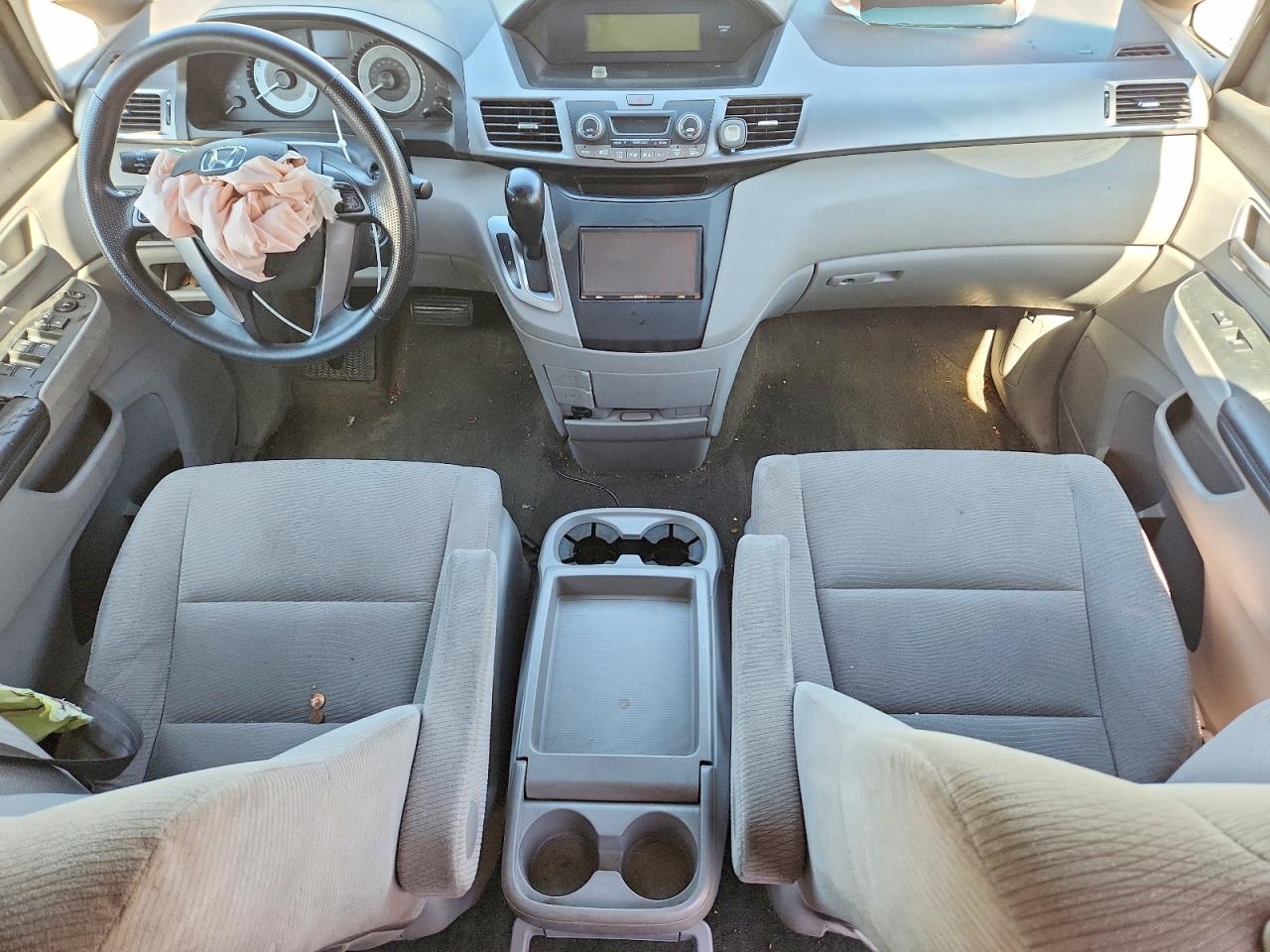 2011 Honda Odyssey Ex Gray vin: 5FNRL5H43BB060152