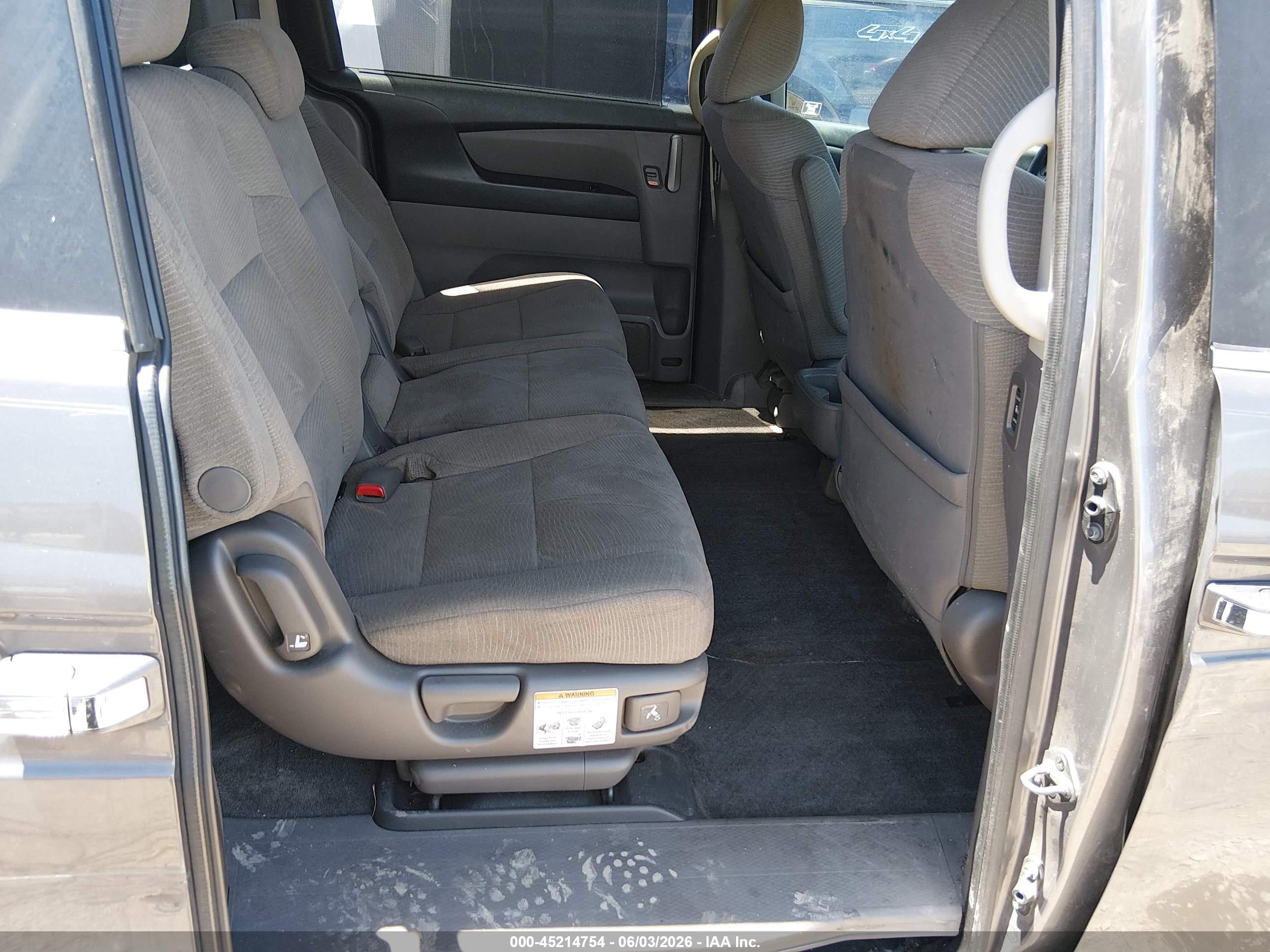 2011 Honda Odyssey Ex Коричневый vin: 5FNRL5H43BB070213