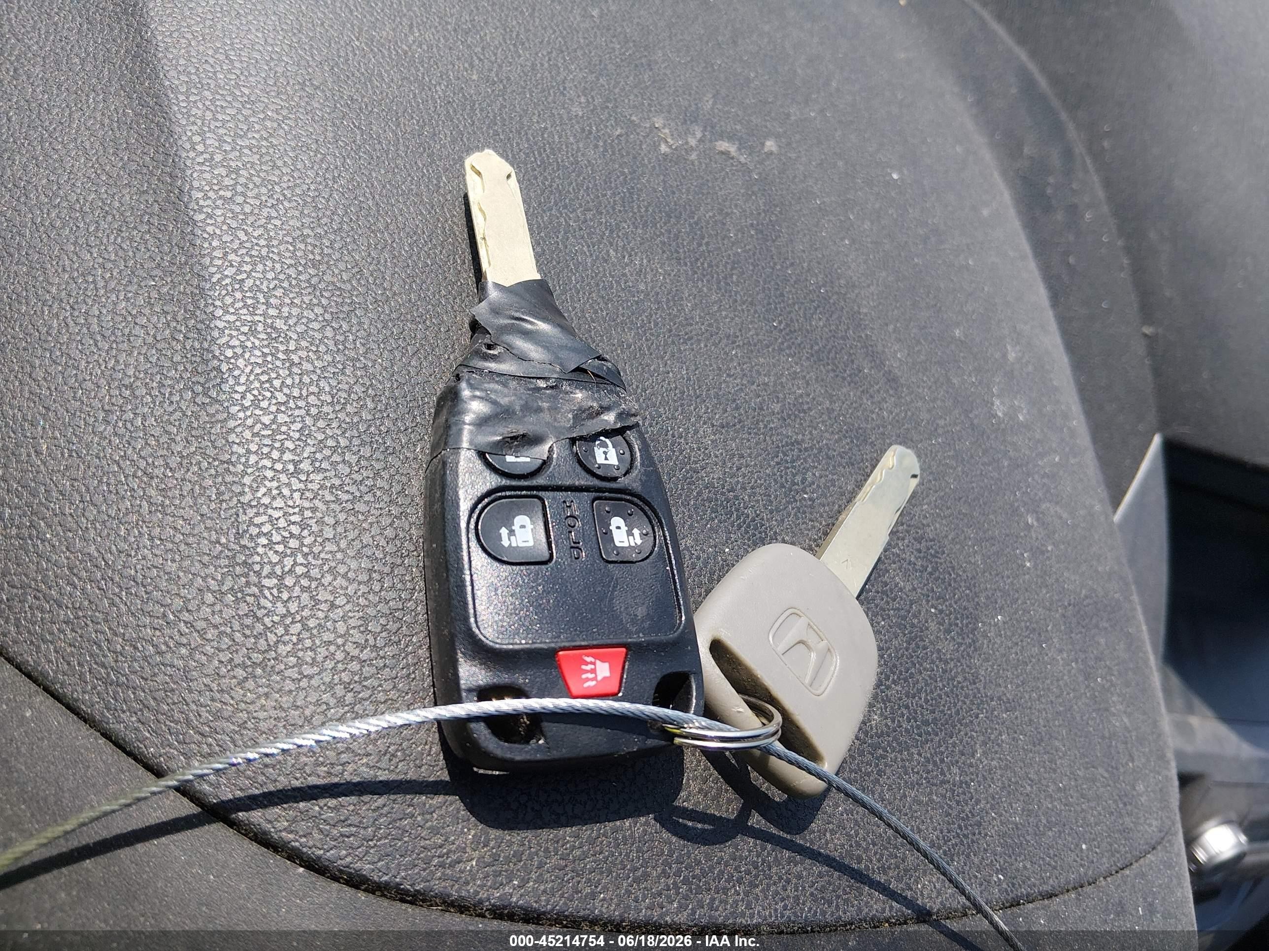 2011 Honda Odyssey Ex Коричневый vin: 5FNRL5H43BB070213