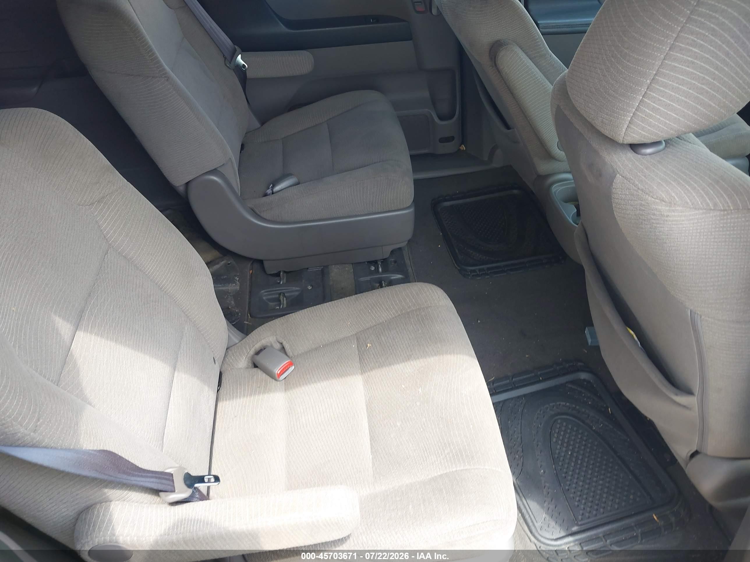 2011 Honda Odyssey Ex Gray vin: 5FNRL5H43BB087822