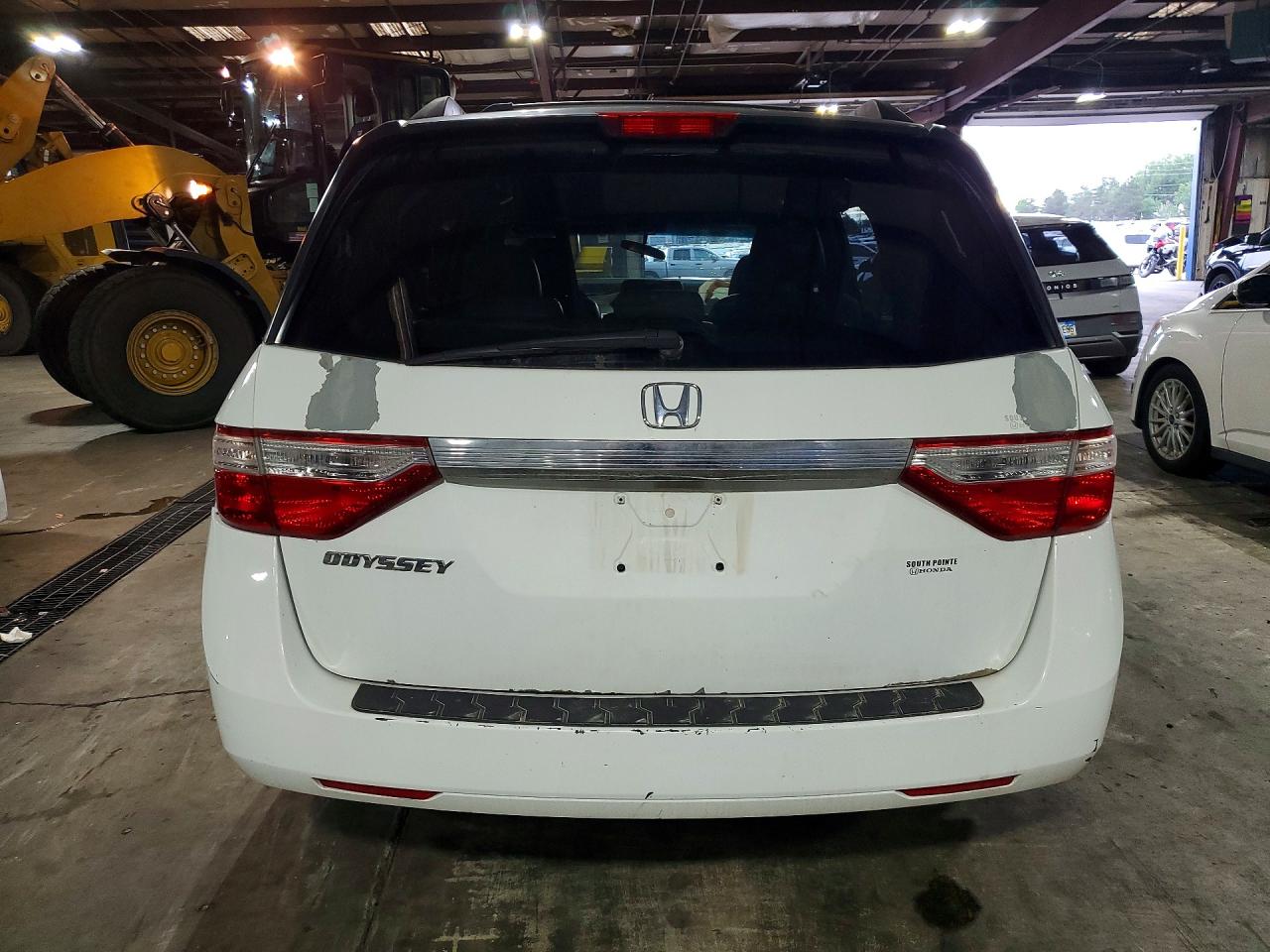 2012 Honda Odyssey Ex White vin: 5FNRL5H43CB021952