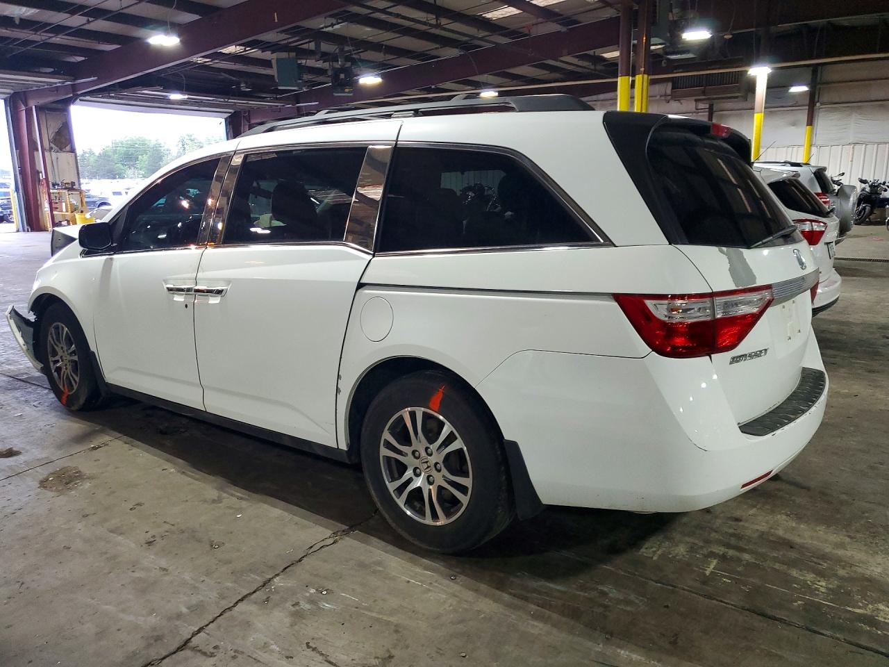 2012 Honda Odyssey Ex White vin: 5FNRL5H43CB021952