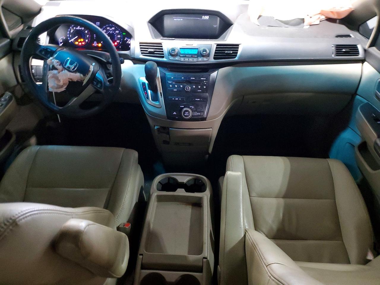 2012 Honda Odyssey Ex White vin: 5FNRL5H43CB021952