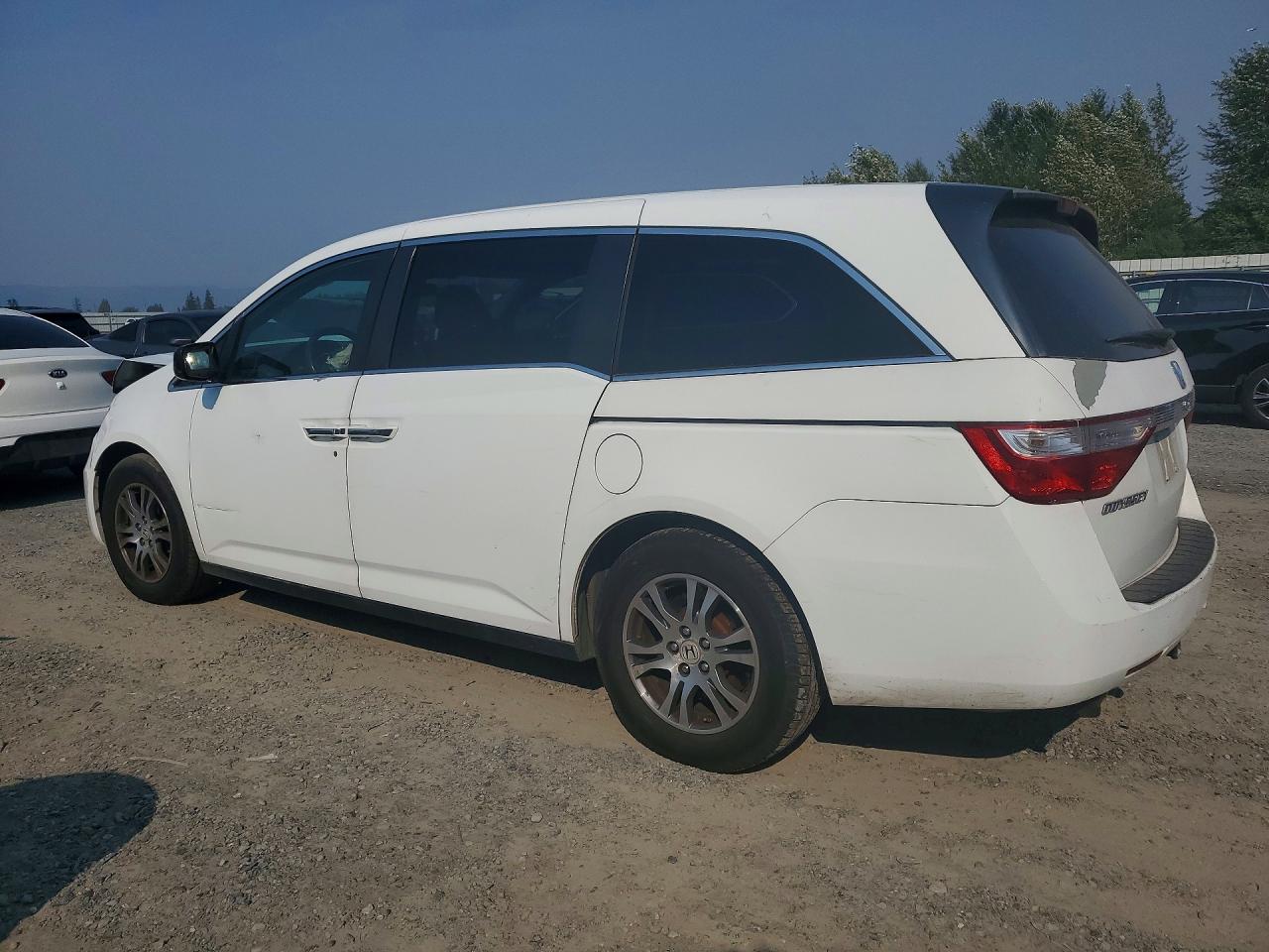 2012 Honda Odyssey Ex Белый vin: 5FNRL5H43CB028271