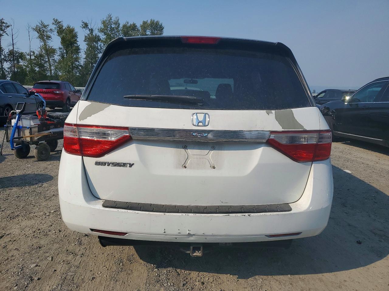 2012 Honda Odyssey Ex Белый vin: 5FNRL5H43CB028271