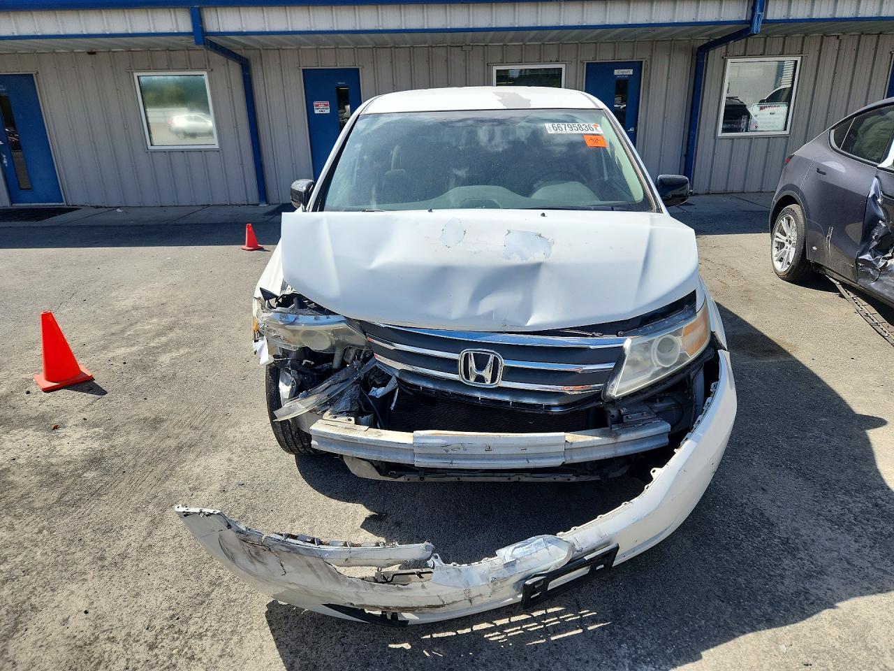 2012 Honda Odyssey Ex Белый vin: 5FNRL5H43CB028271