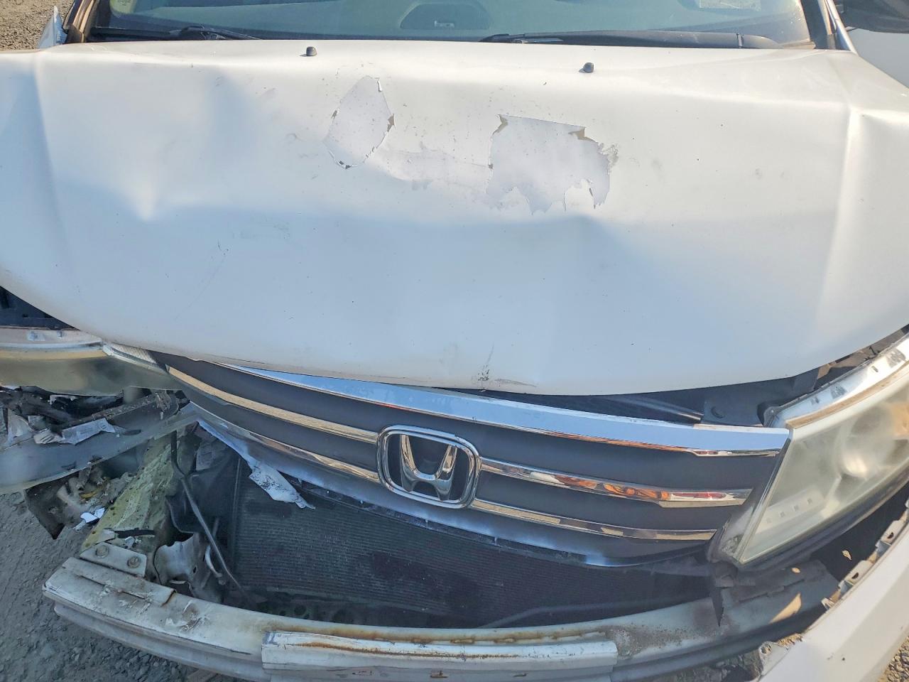 2012 Honda Odyssey Ex Белый vin: 5FNRL5H43CB028271