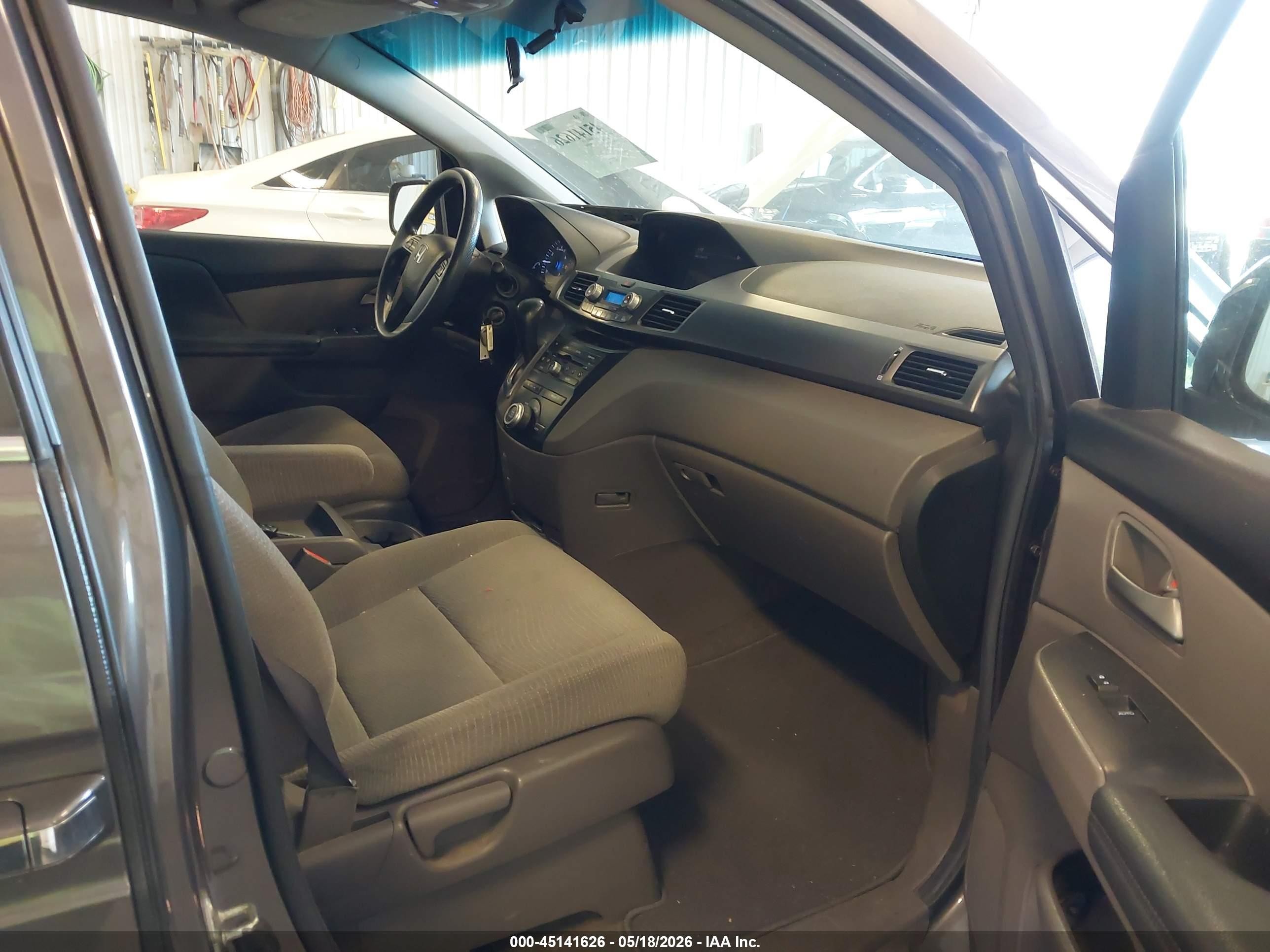 2012 Honda Odyssey Ex Gray vin: 5FNRL5H43CB109139