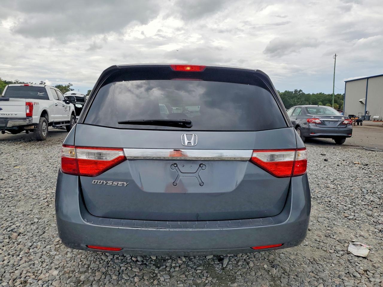 2012 Honda Odyssey Ex Серый vin: 5FNRL5H43CB114728