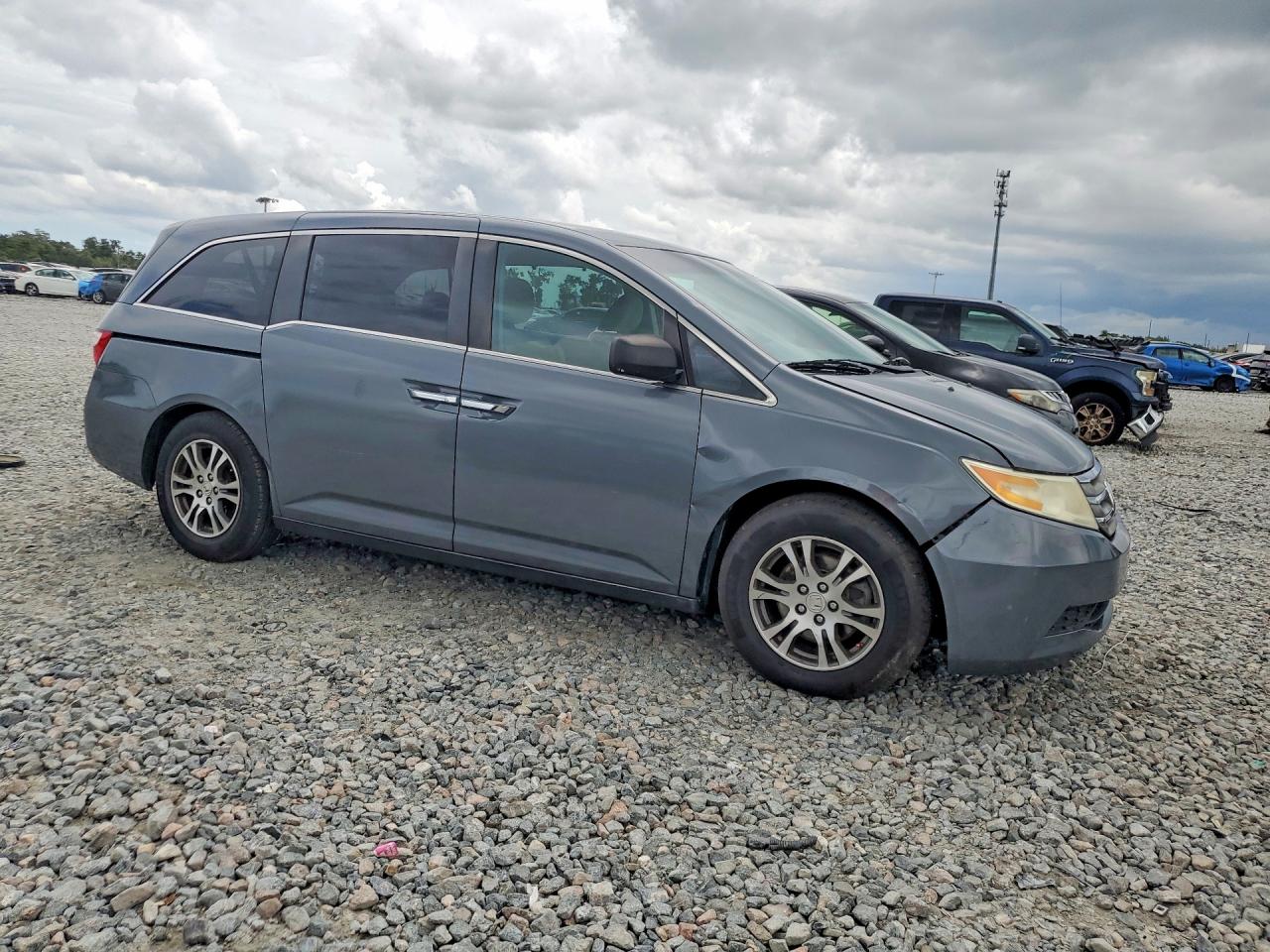 2012 Honda Odyssey Ex Серый vin: 5FNRL5H43CB114728