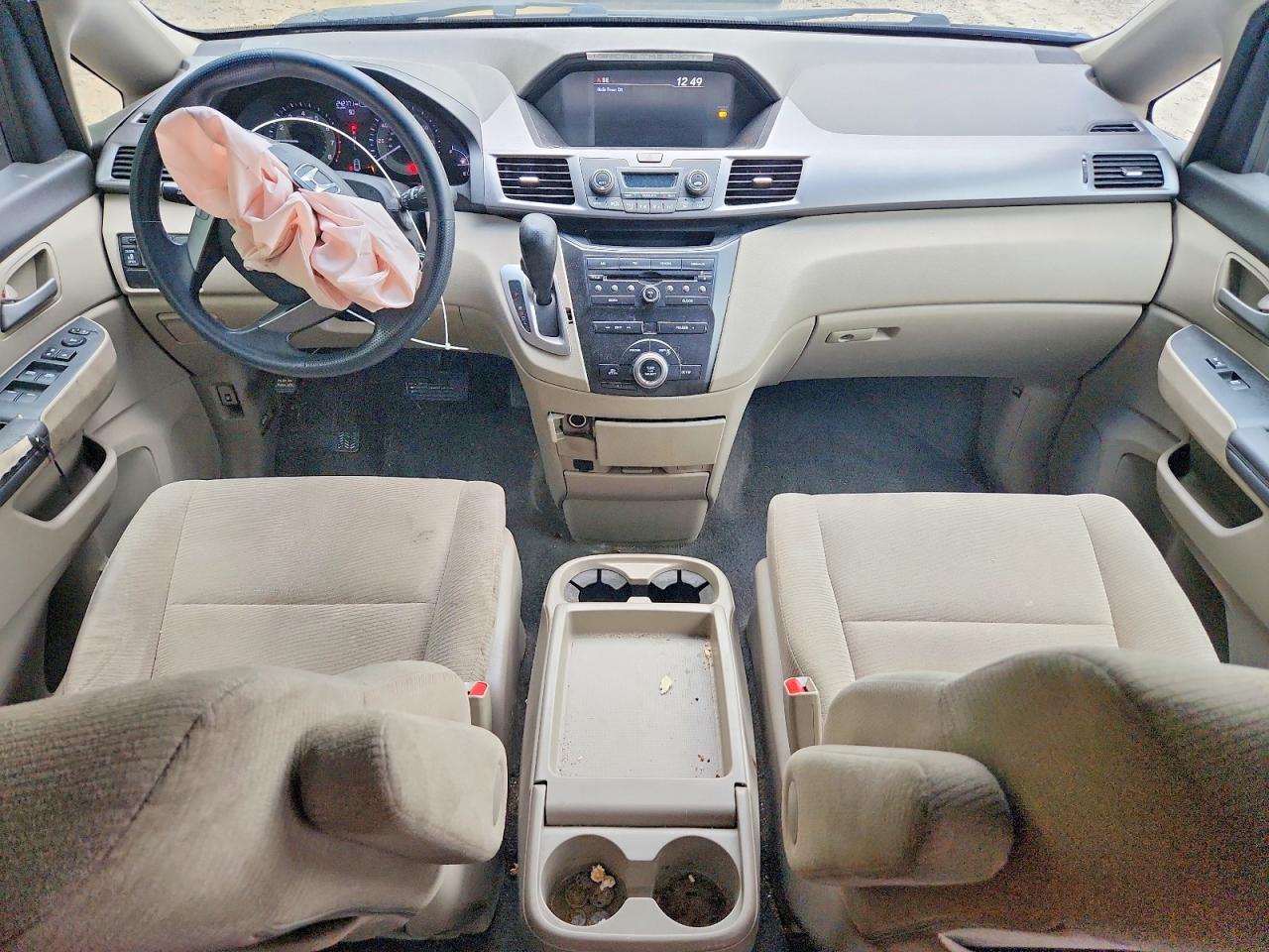 2012 Honda Odyssey Ex Burgundy vin: 5FNRL5H43CB115989