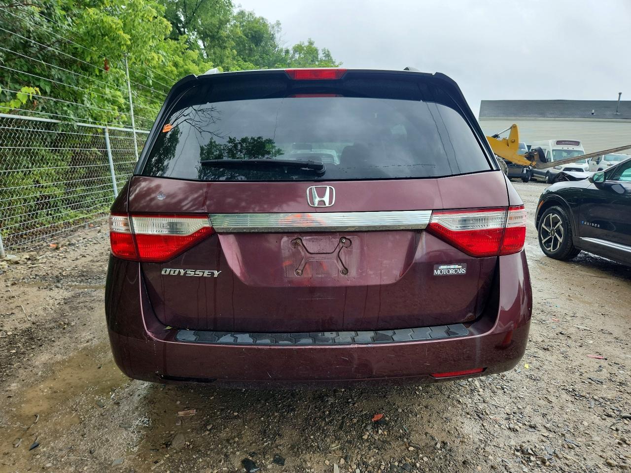 2012 Honda Odyssey Ex Burgundy vin: 5FNRL5H43CB115989