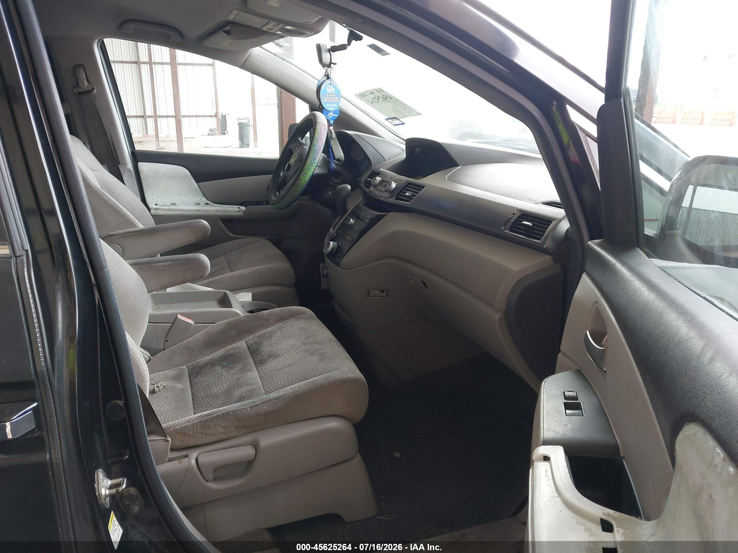 2012 Honda Odyssey Ex Black vin: 5FNRL5H43CB125499