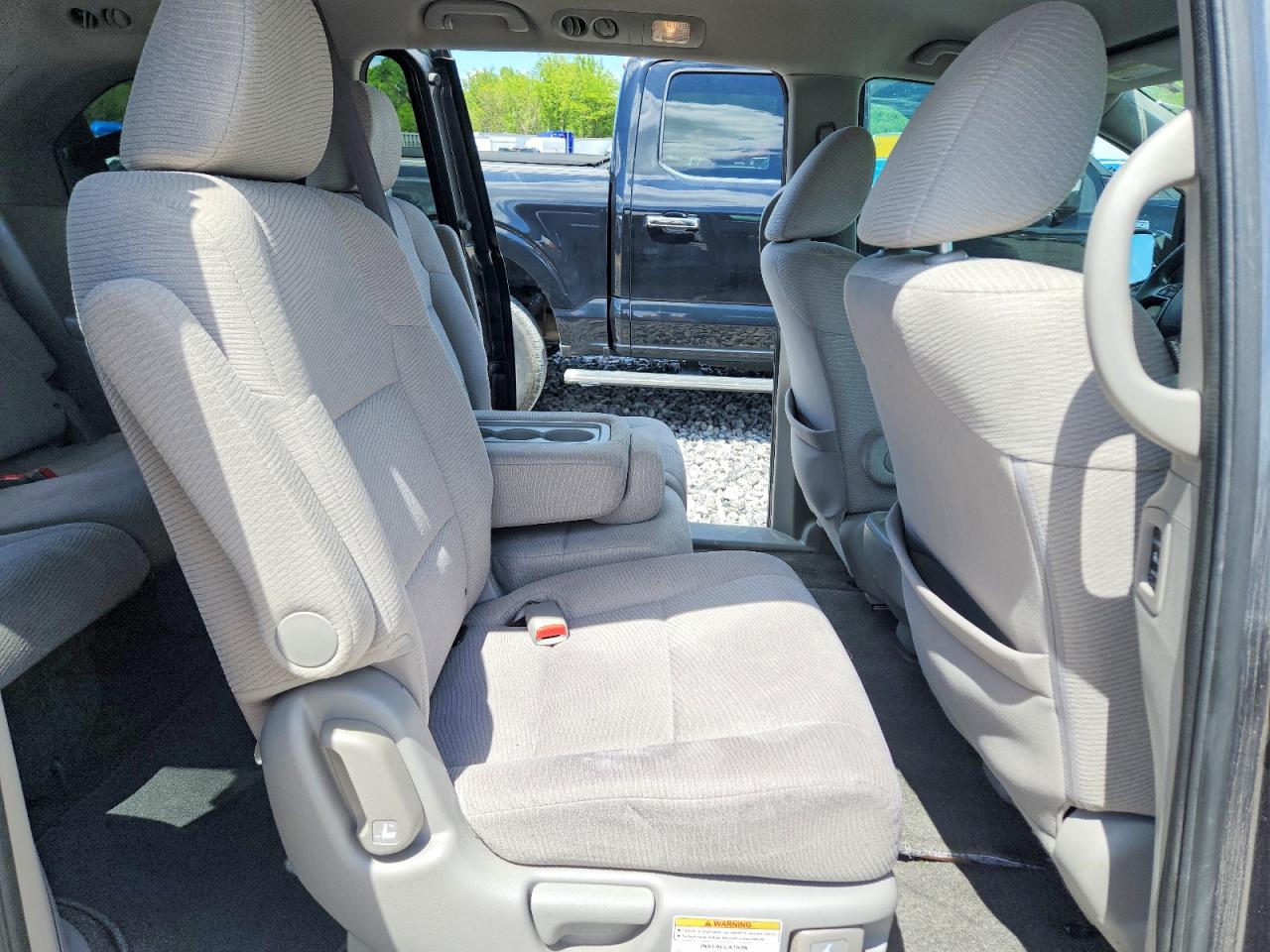 2013 Honda Odyssey Ex Gray vin: 5FNRL5H43DB004232