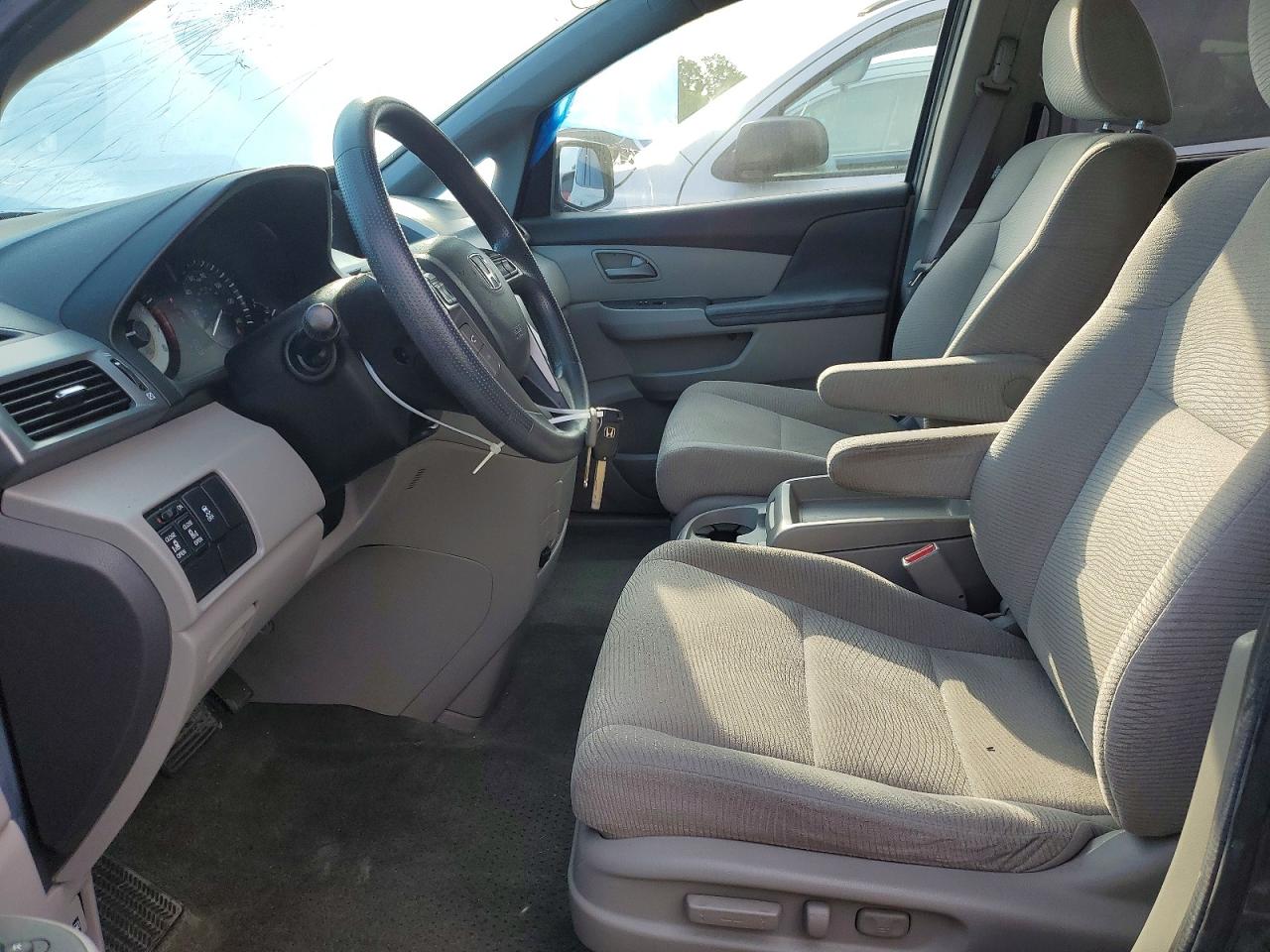 2013 Honda Odyssey Ex Gray vin: 5FNRL5H43DB004232