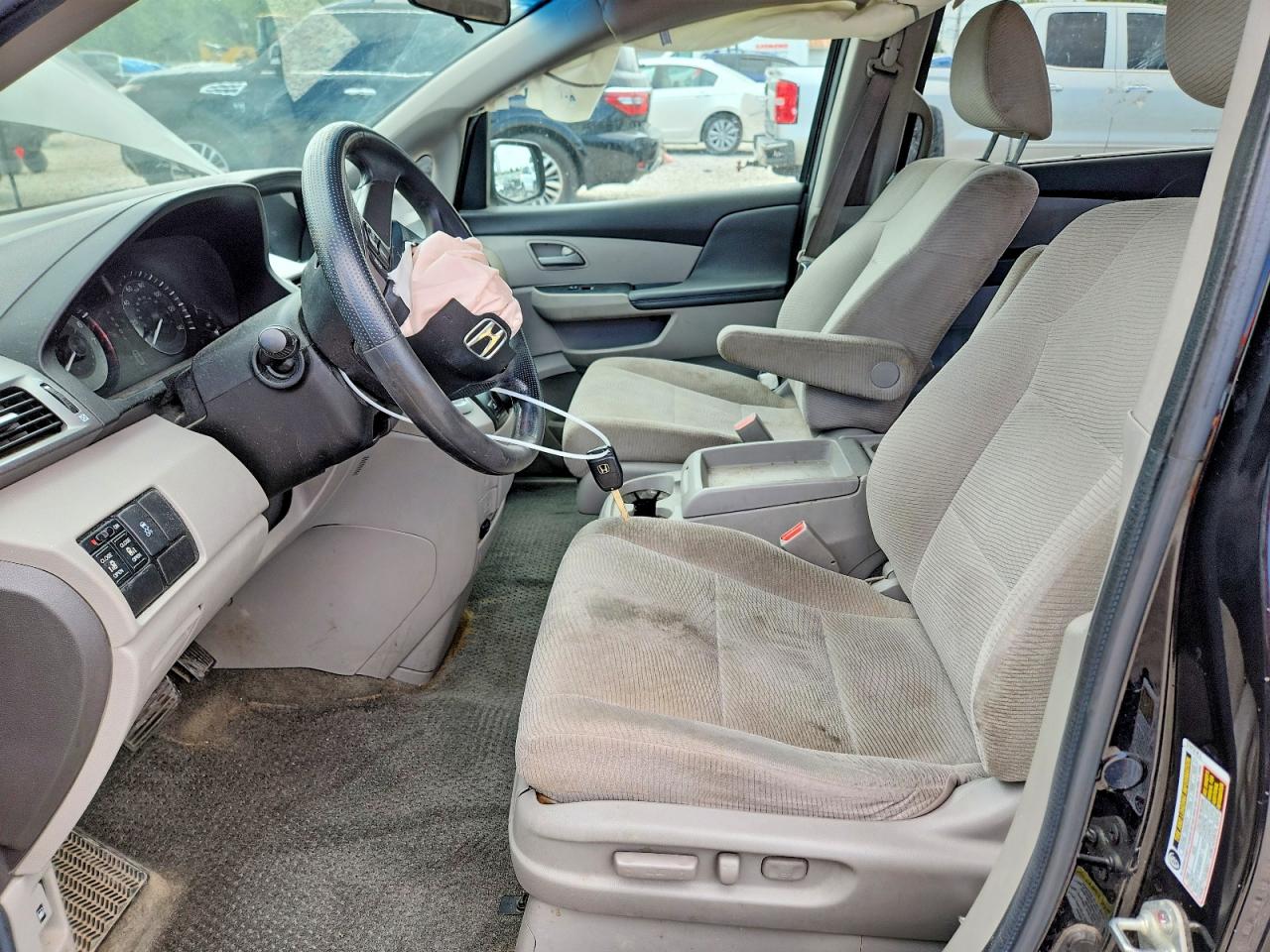 2013 Honda Odyssey Ex Black vin: 5FNRL5H43DB007454