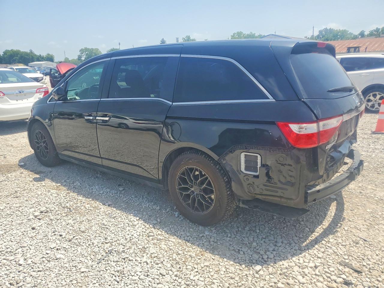 2013 Honda Odyssey Ex Black vin: 5FNRL5H43DB066469