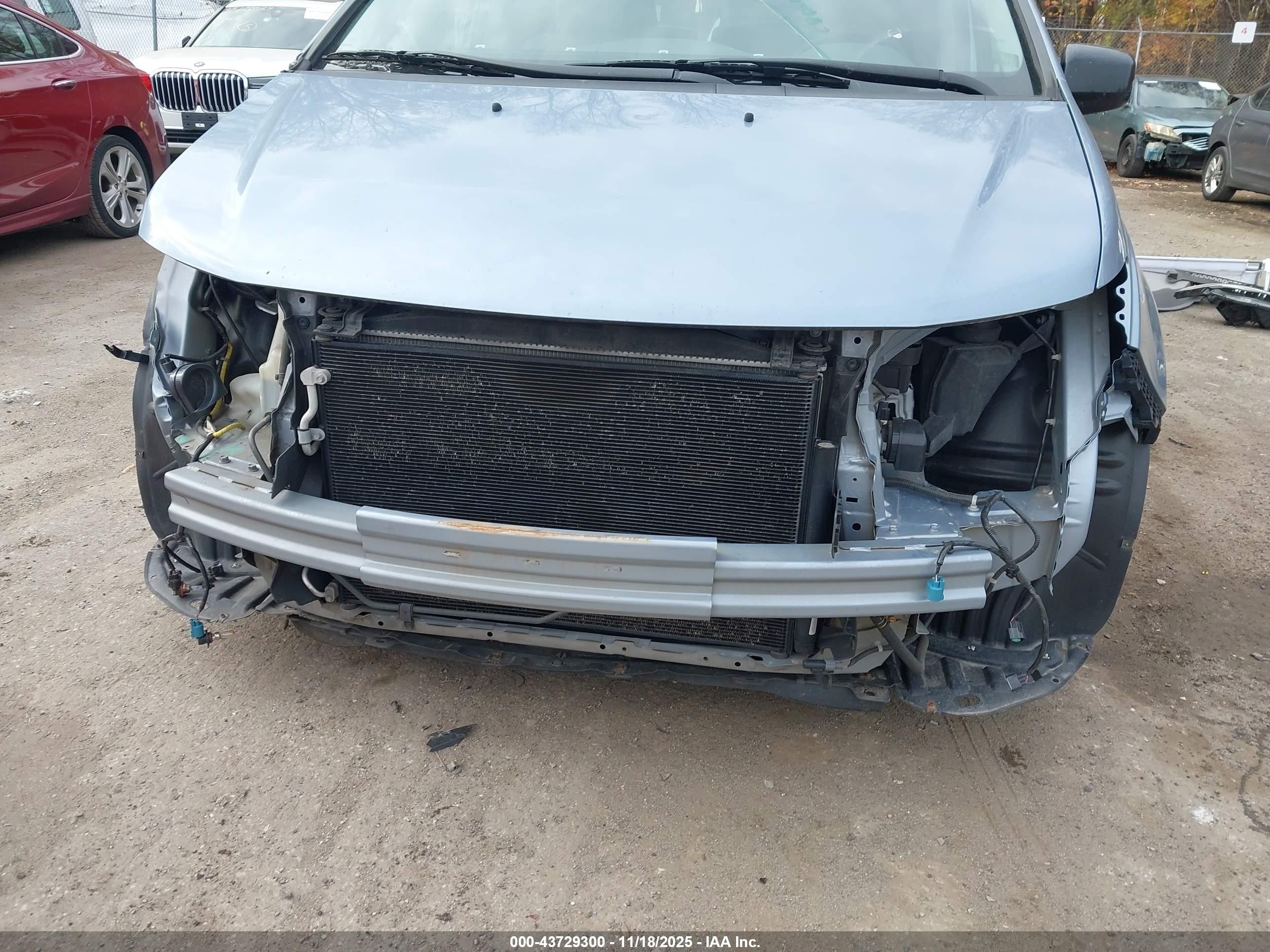 2013 Honda Odyssey Ex Light Blue vin: 5FNRL5H43DB073275