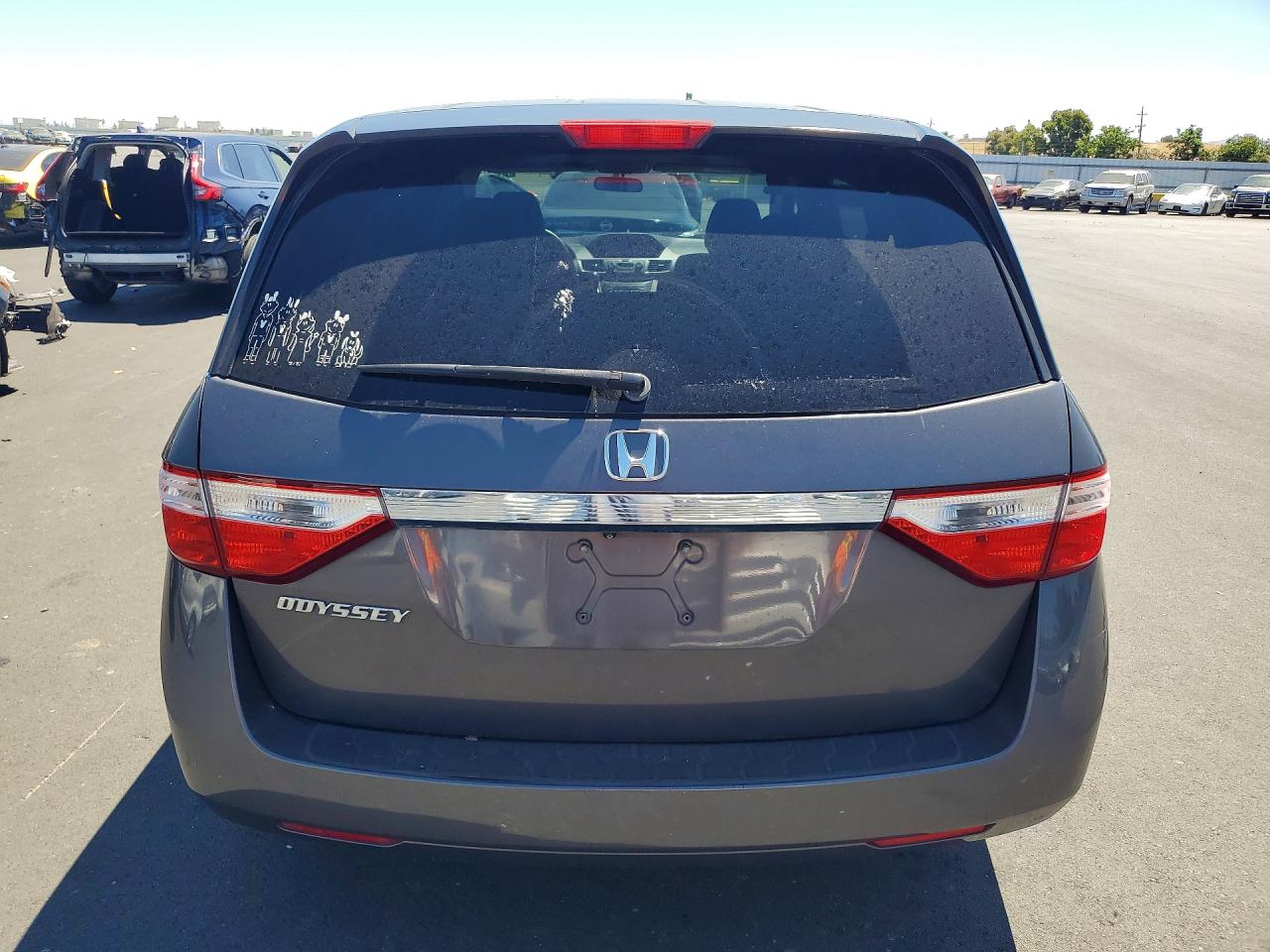 2013 Honda Odyssey Ex Charcoal vin: 5FNRL5H43DB091775