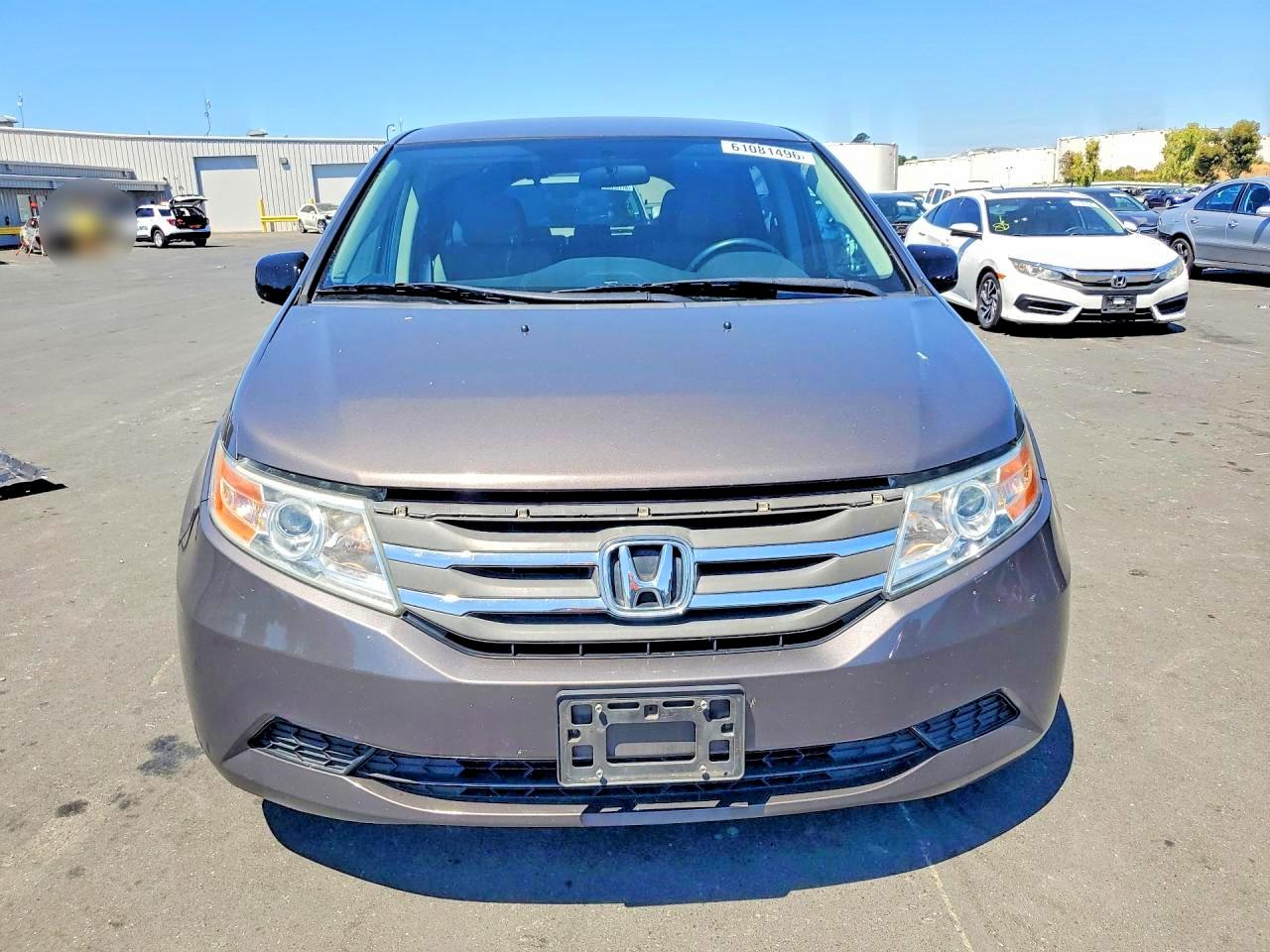 2013 Honda Odyssey Ex Charcoal vin: 5FNRL5H43DB091775
