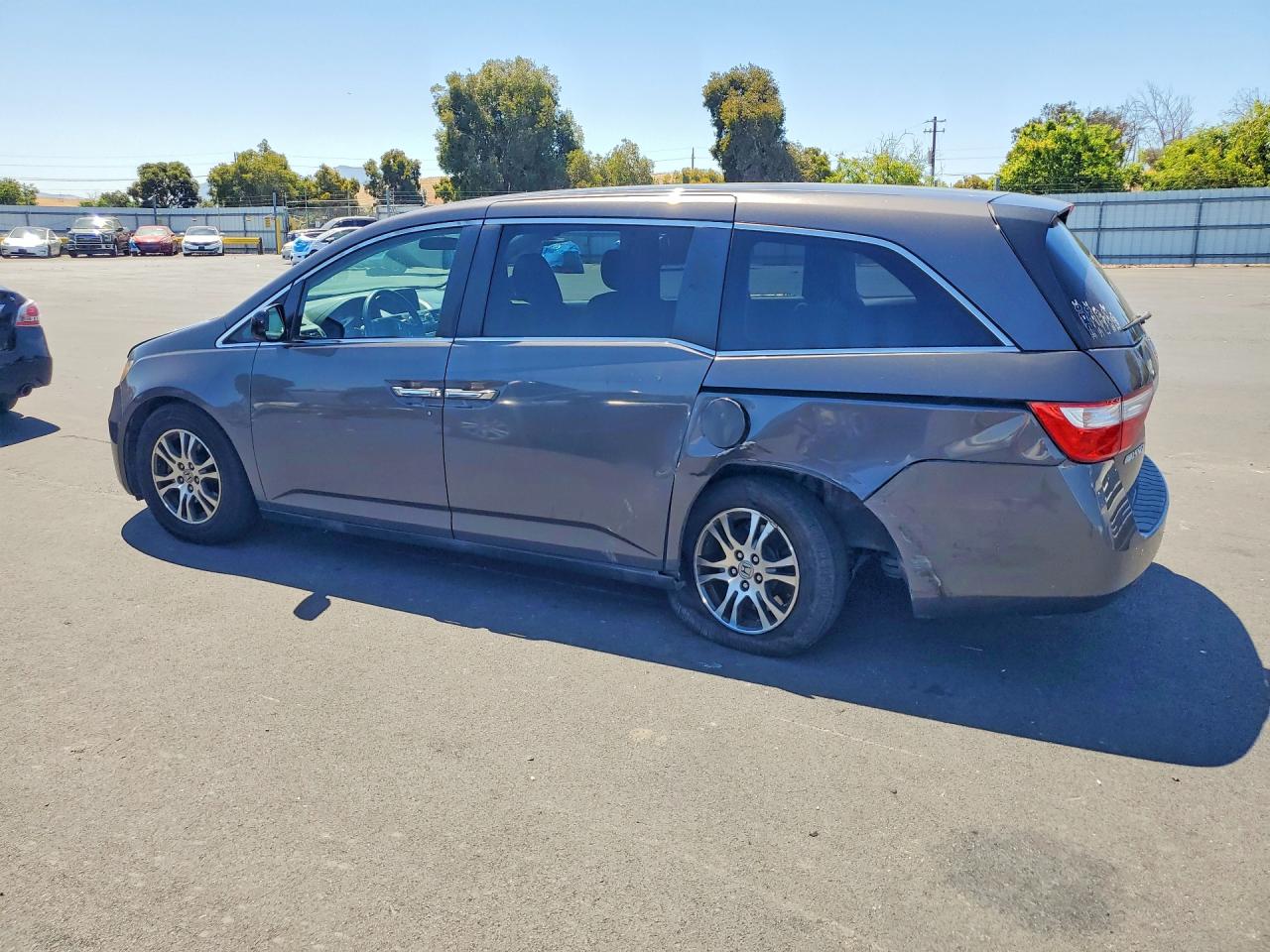 2013 Honda Odyssey Ex Charcoal vin: 5FNRL5H43DB091775