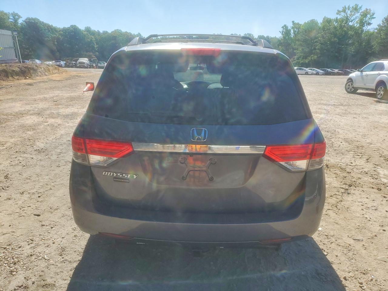 2014 Honda Odyssey Ex Gray vin: 5FNRL5H43EB007911