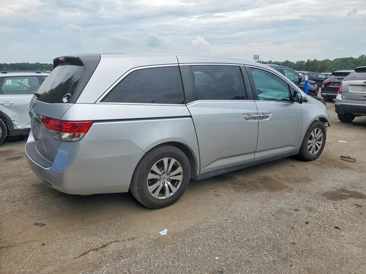 2015 Honda Odyssey Ex Gray vin: 5FNRL5H43FB022720