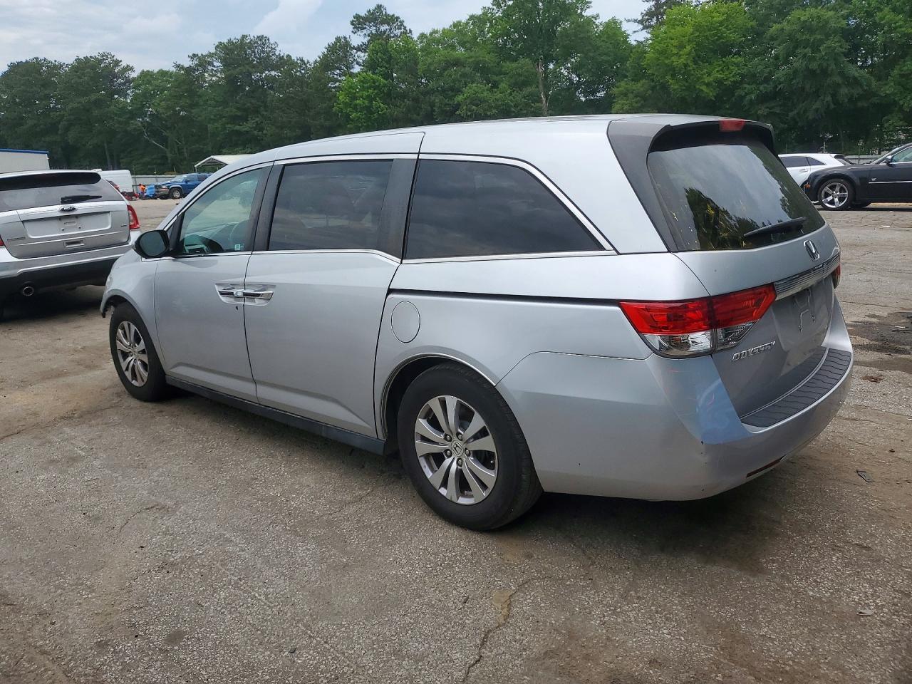2015 Honda Odyssey Ex Gray vin: 5FNRL5H43FB022720