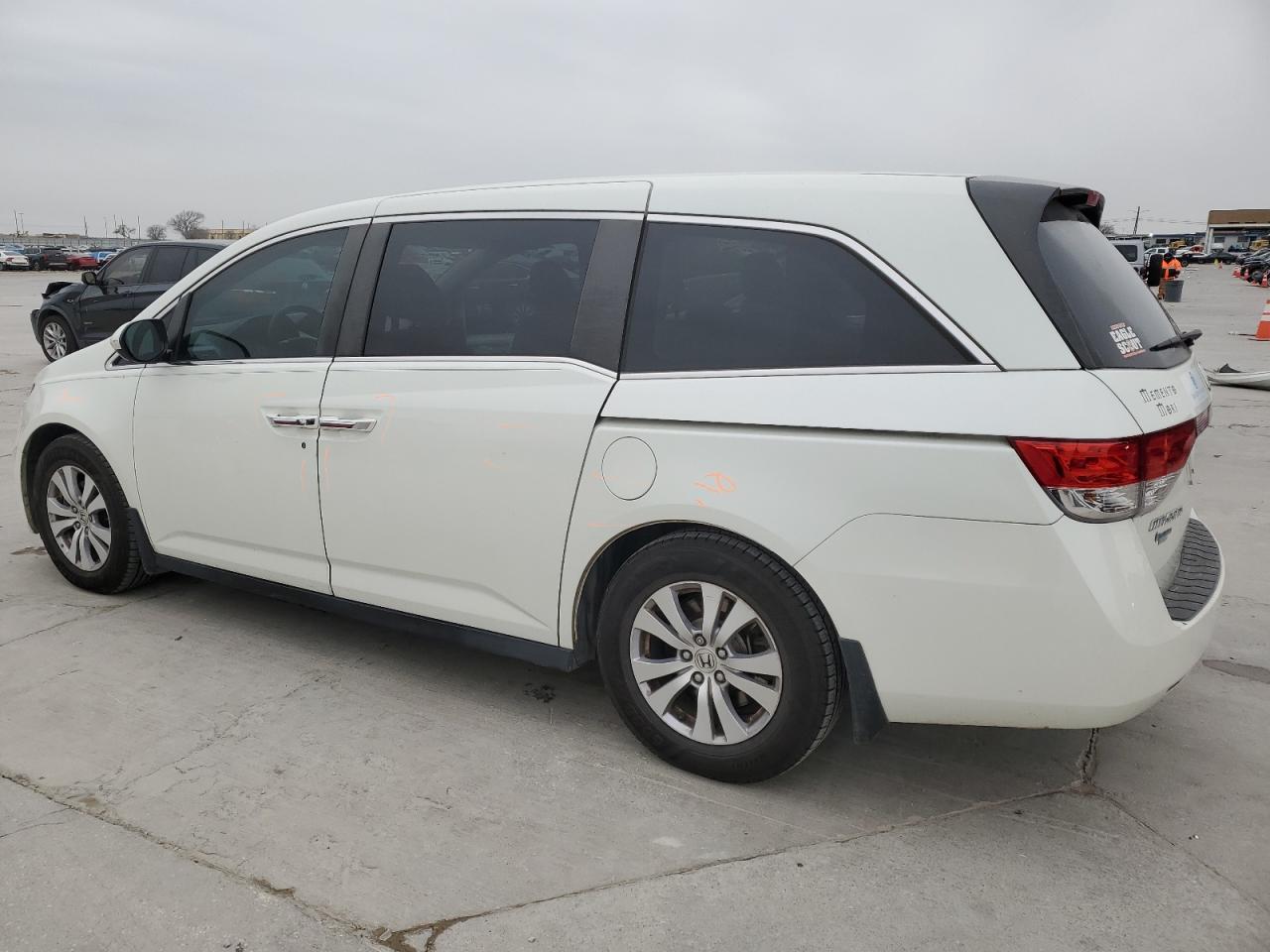 2015 Honda Odyssey Ex White vin: 5FNRL5H43FB034284