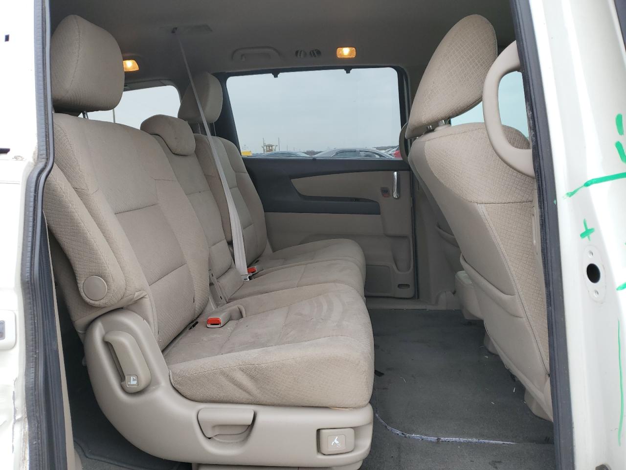 2015 Honda Odyssey Ex White vin: 5FNRL5H43FB034284