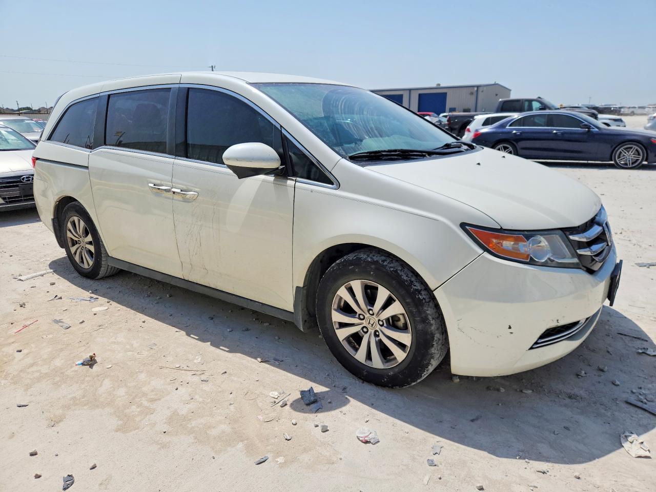 2015 Honda Odyssey Ex Белый vin: 5FNRL5H43FB034284