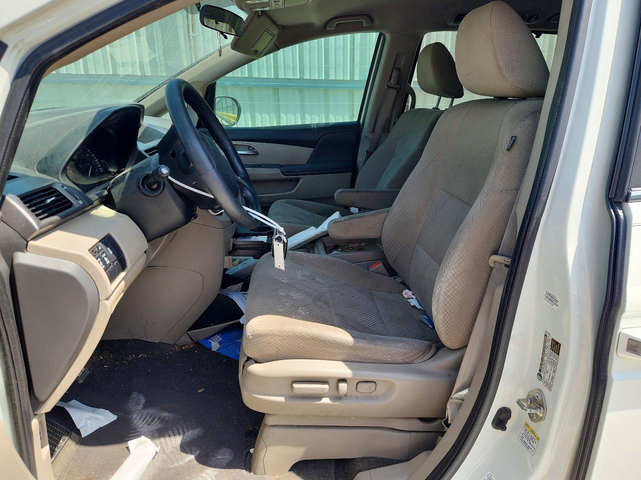 2015 Honda Odyssey Ex Белый vin: 5FNRL5H43FB034284