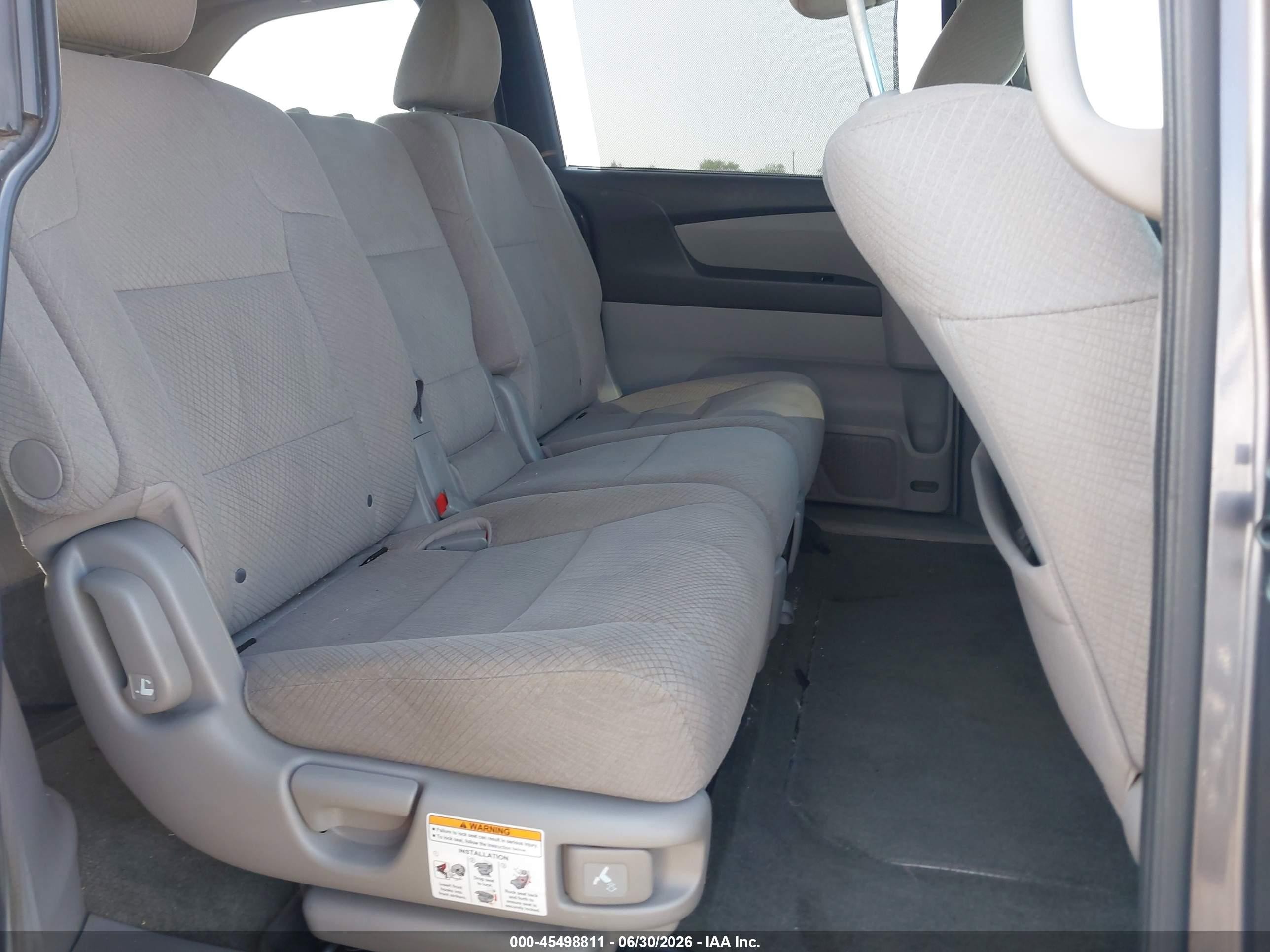 2015 Honda Odyssey Ex Gray vin: 5FNRL5H43FB062814