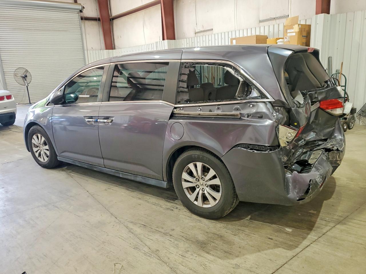 2015 Honda Odyssey Ex Gray vin: 5FNRL5H43FB117665