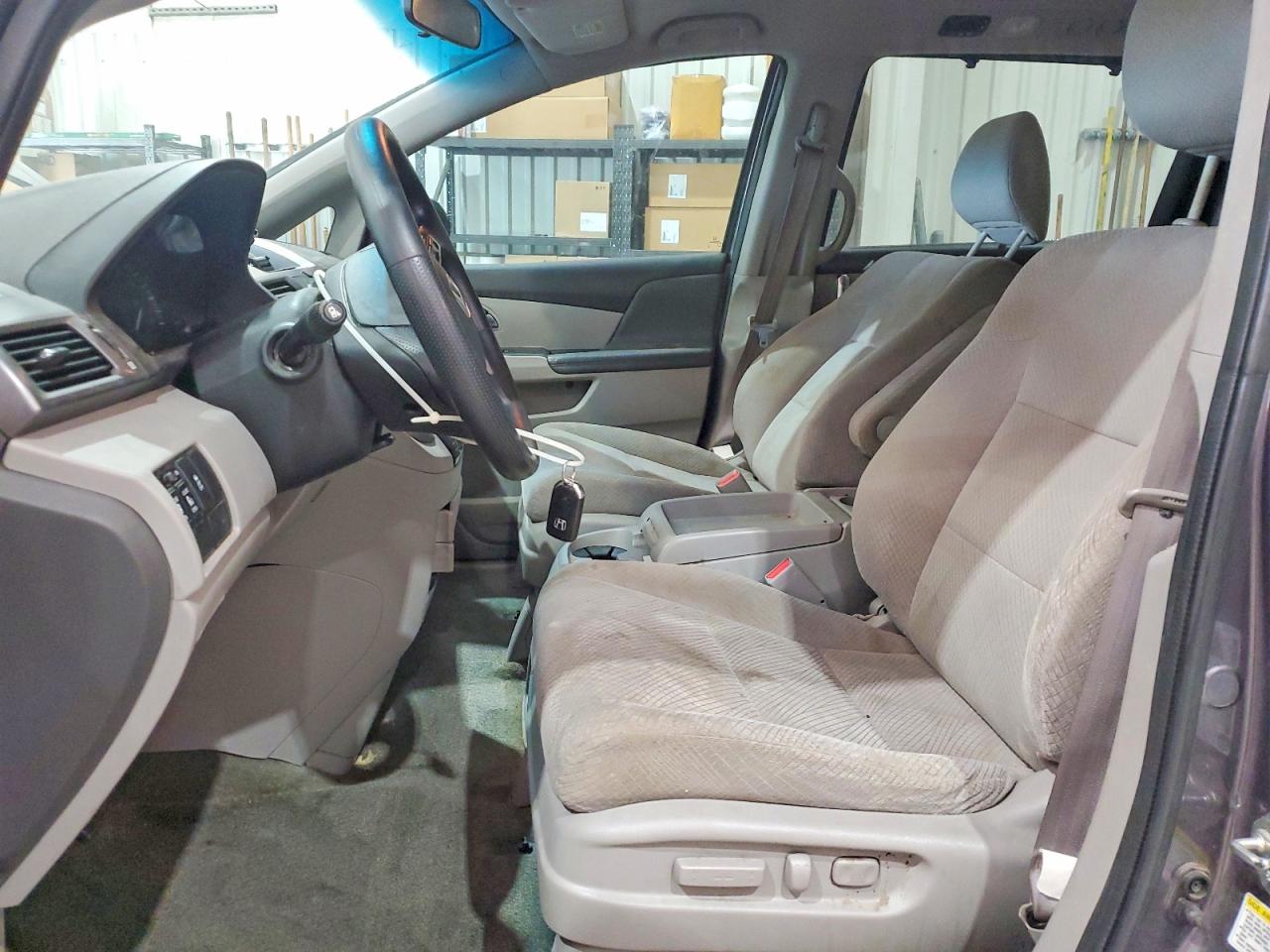 2015 Honda Odyssey Ex Gray vin: 5FNRL5H43FB117665