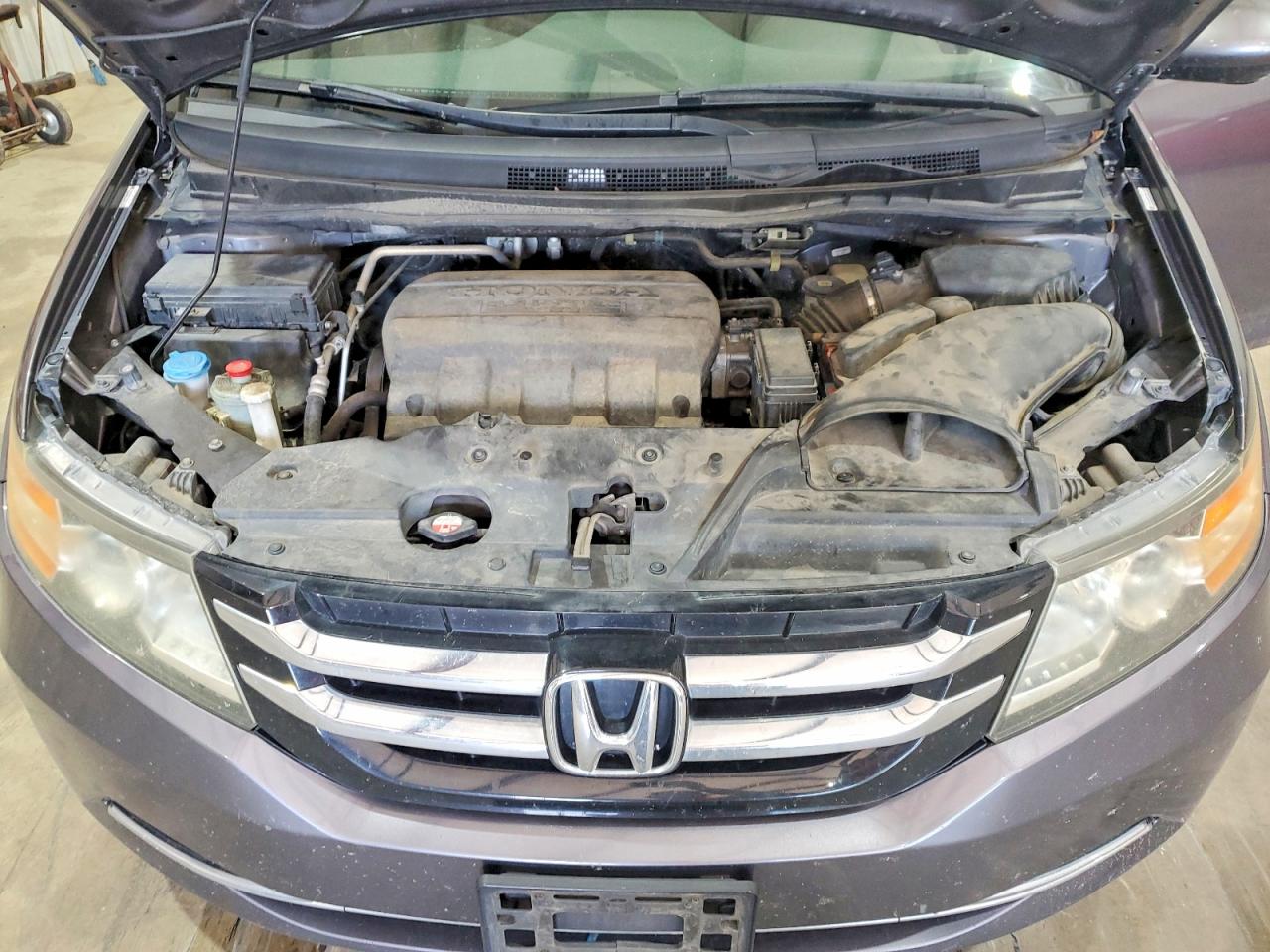 2015 Honda Odyssey Ex Gray vin: 5FNRL5H43FB117665