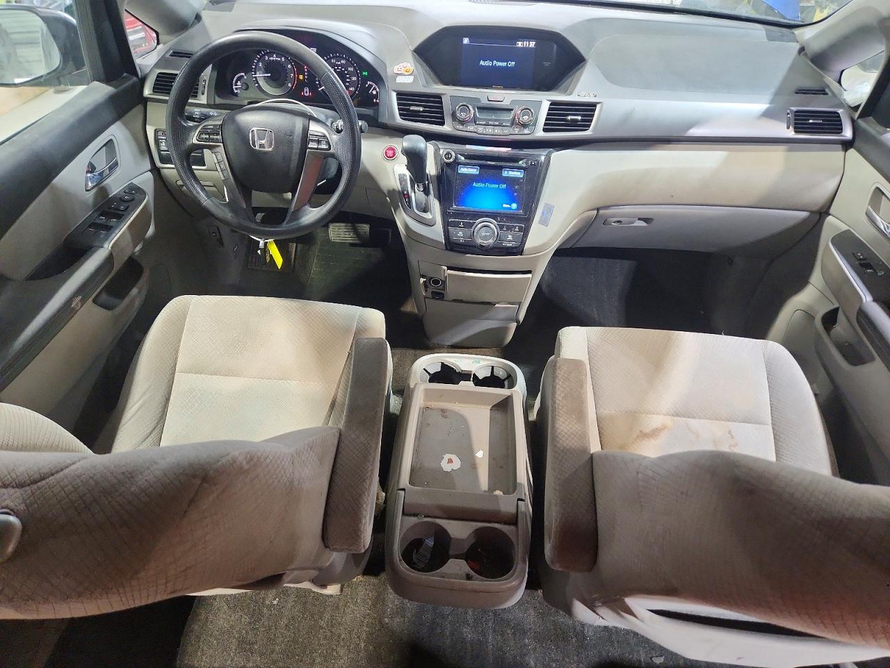 2015 Honda Odyssey Ex Blue vin: 5FNRL5H43FB123093