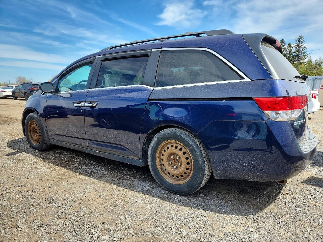 2016 Honda Odyssey Ex Blue vin: 5FNRL5H43GB502189
