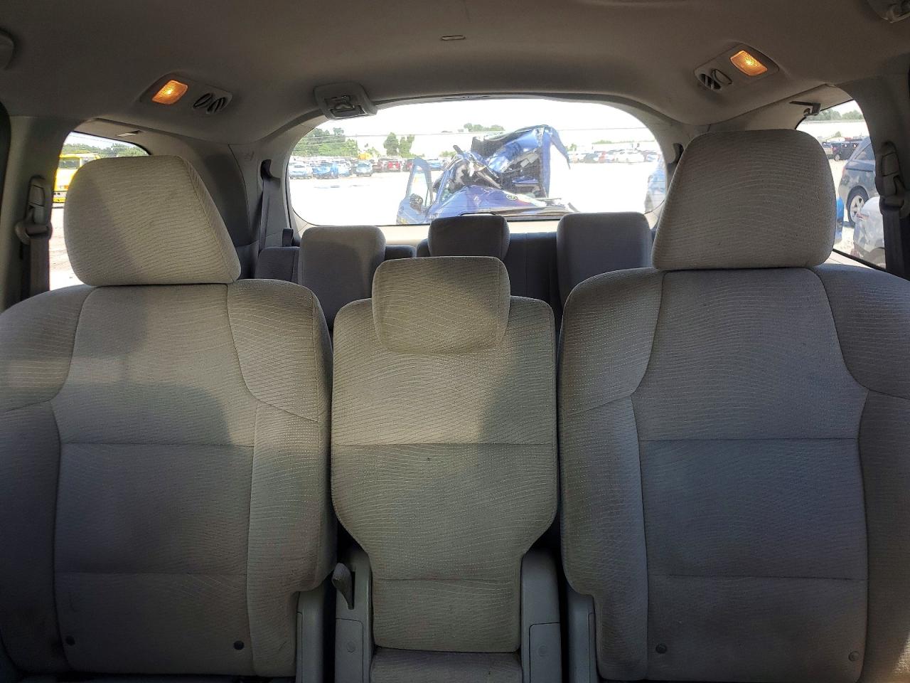 2011 Honda Odyssey Ex Blue vin: 5FNRL5H44BB035602