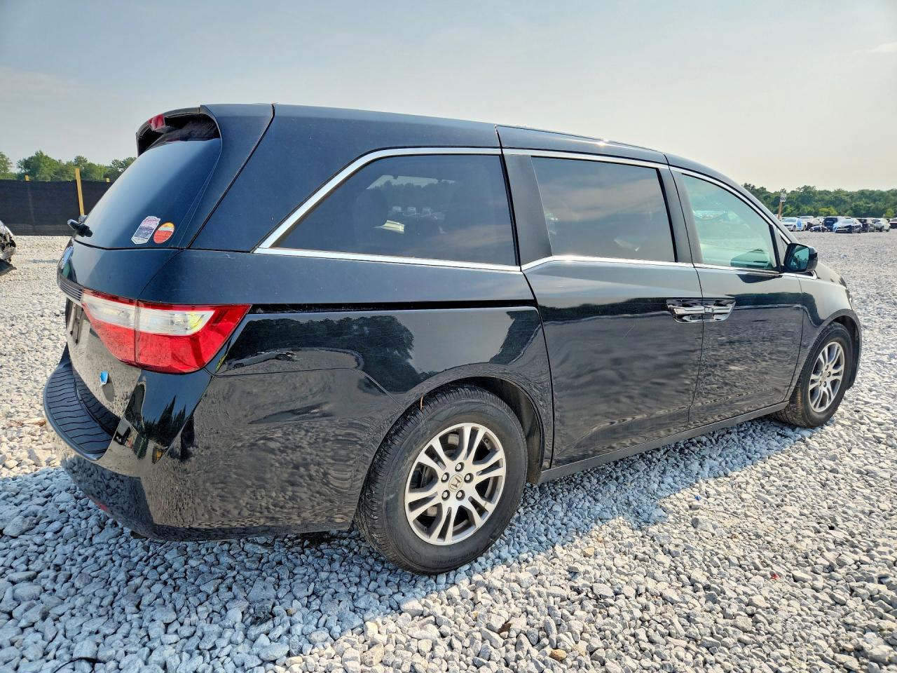 2011 Honda Odyssey Ex Black vin: 5FNRL5H44BB038175