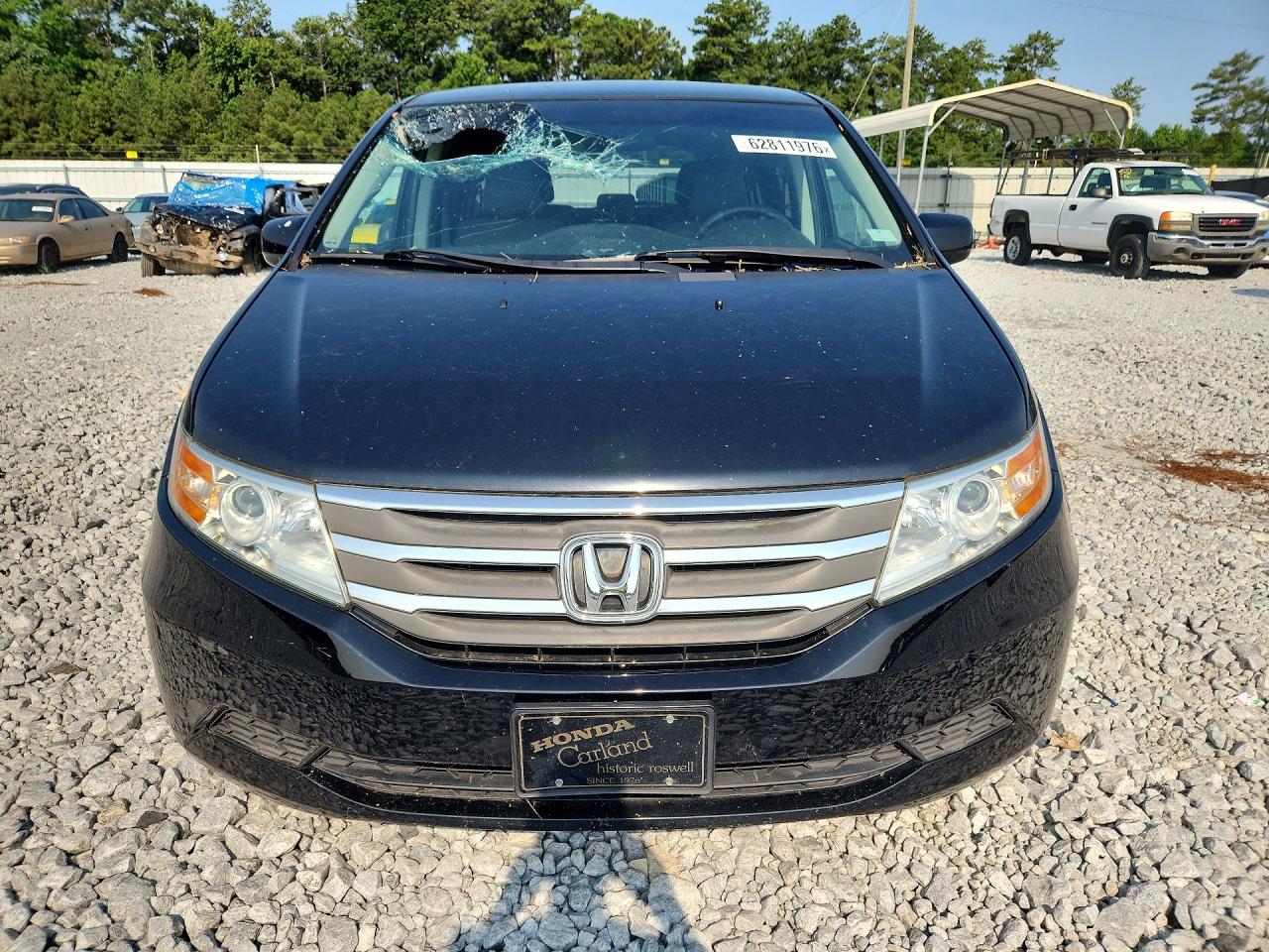 2011 Honda Odyssey Ex Black vin: 5FNRL5H44BB038175