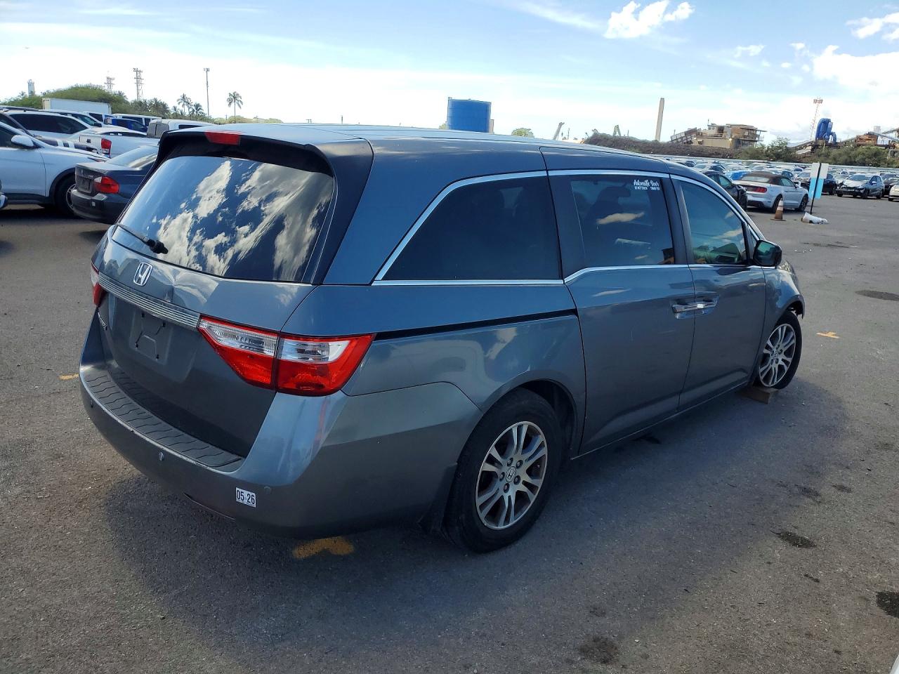 2012 Honda Odyssey Ex Charcoal vin: 5FNRL5H44CB026772